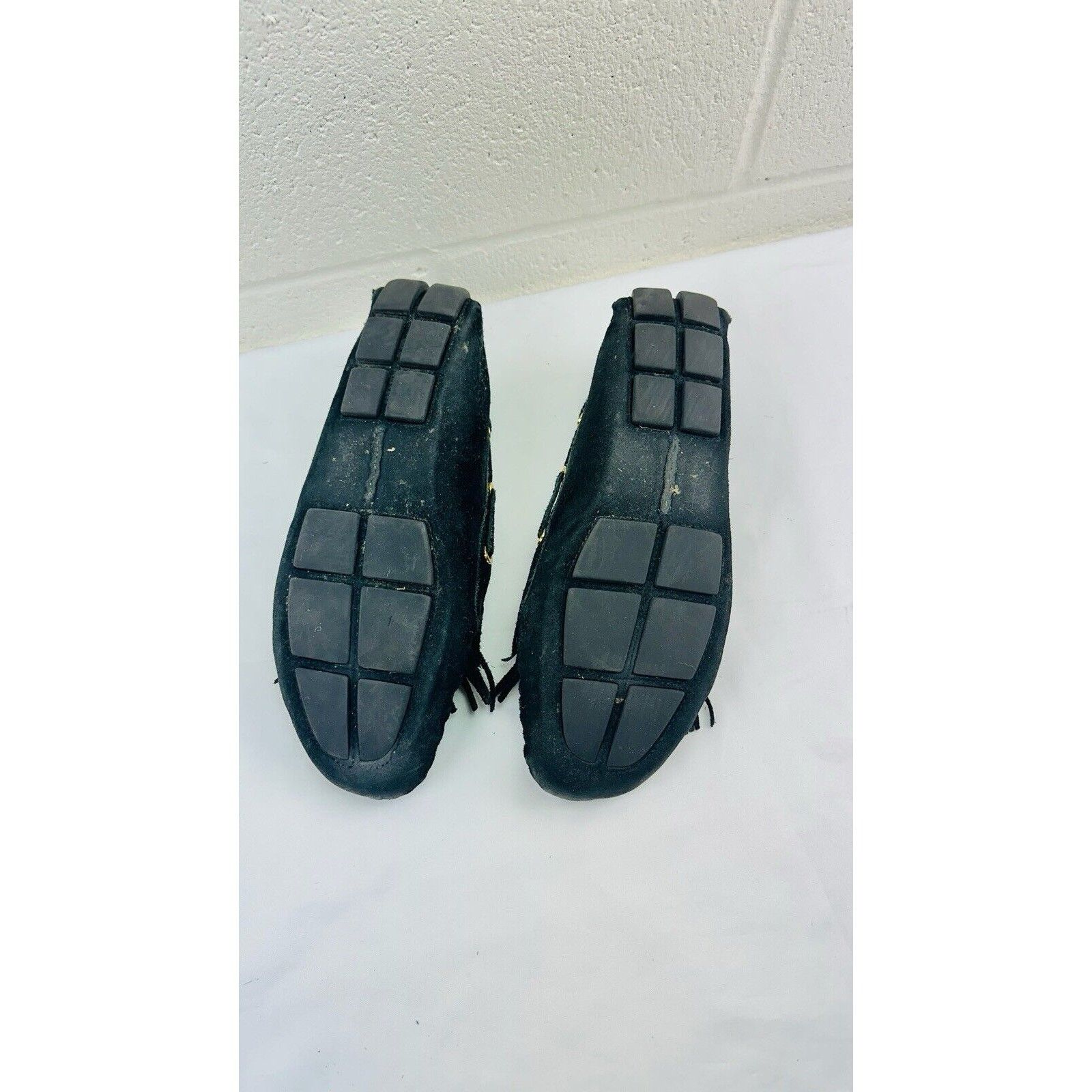 Tory Burch Tory Burch Alexandra Black Suede Moccasin Loafers Flat 11 Size US 11 / IT 41 - 13 Thumbnail