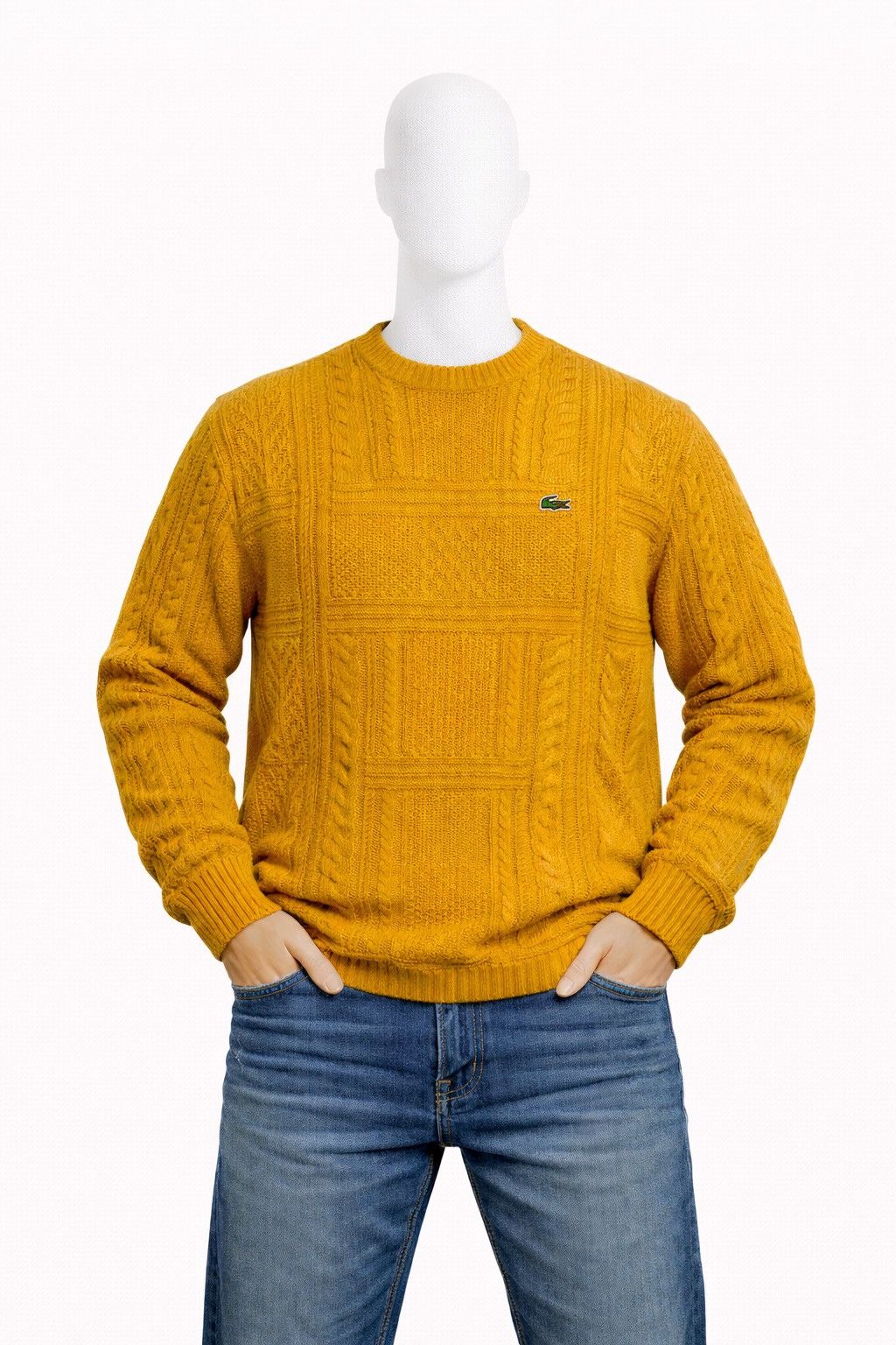 Lacoste Lacoste Vintage Knitted Sweater Size XL Size US XL / EU 56 / 4 - 1 Thumbnail