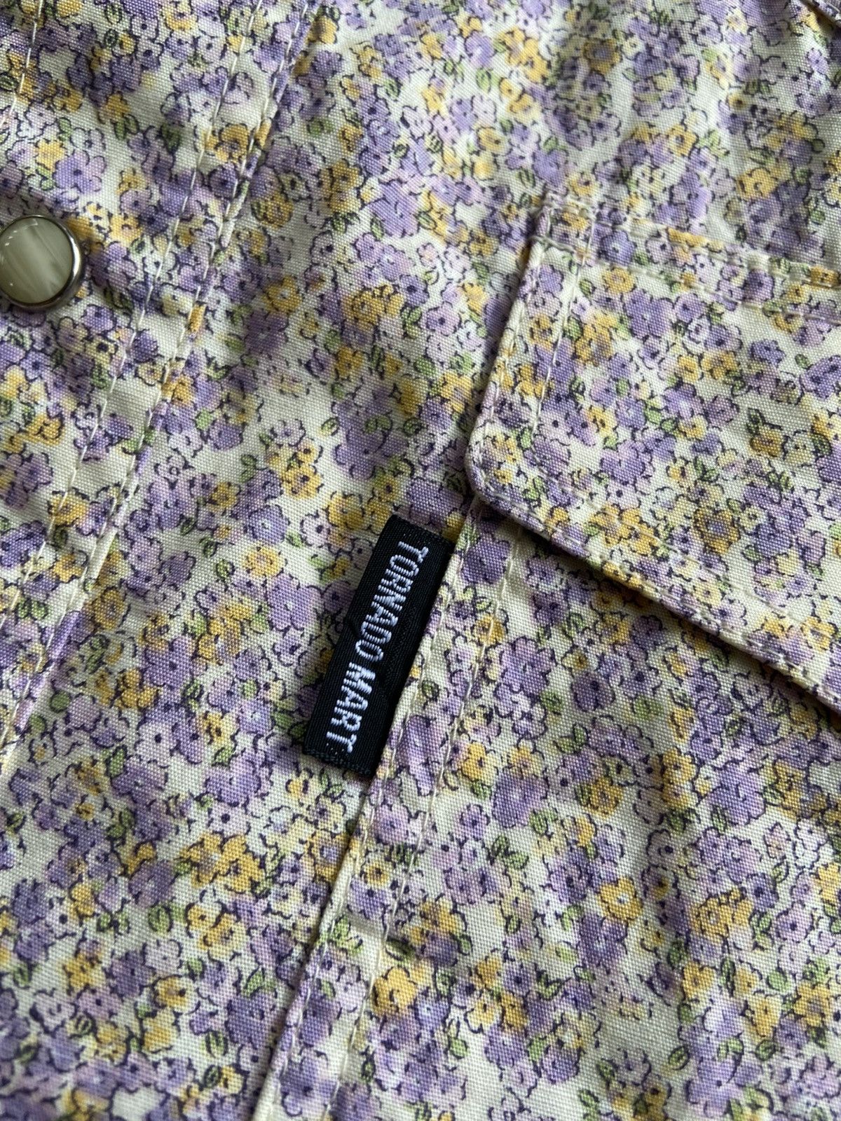 Tornado Mart 2000s Tornado Mart - Floral Pattern Button Shirt Size US M / EU 48-50 / 2 - 5 Thumbnail