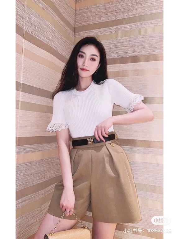 Louis Vuitton Louis Vuitton Lace knitted short sleeve 2505-Nextarrow Size XL / US 12-14 / IT 48-50 - 6 Thumbnail