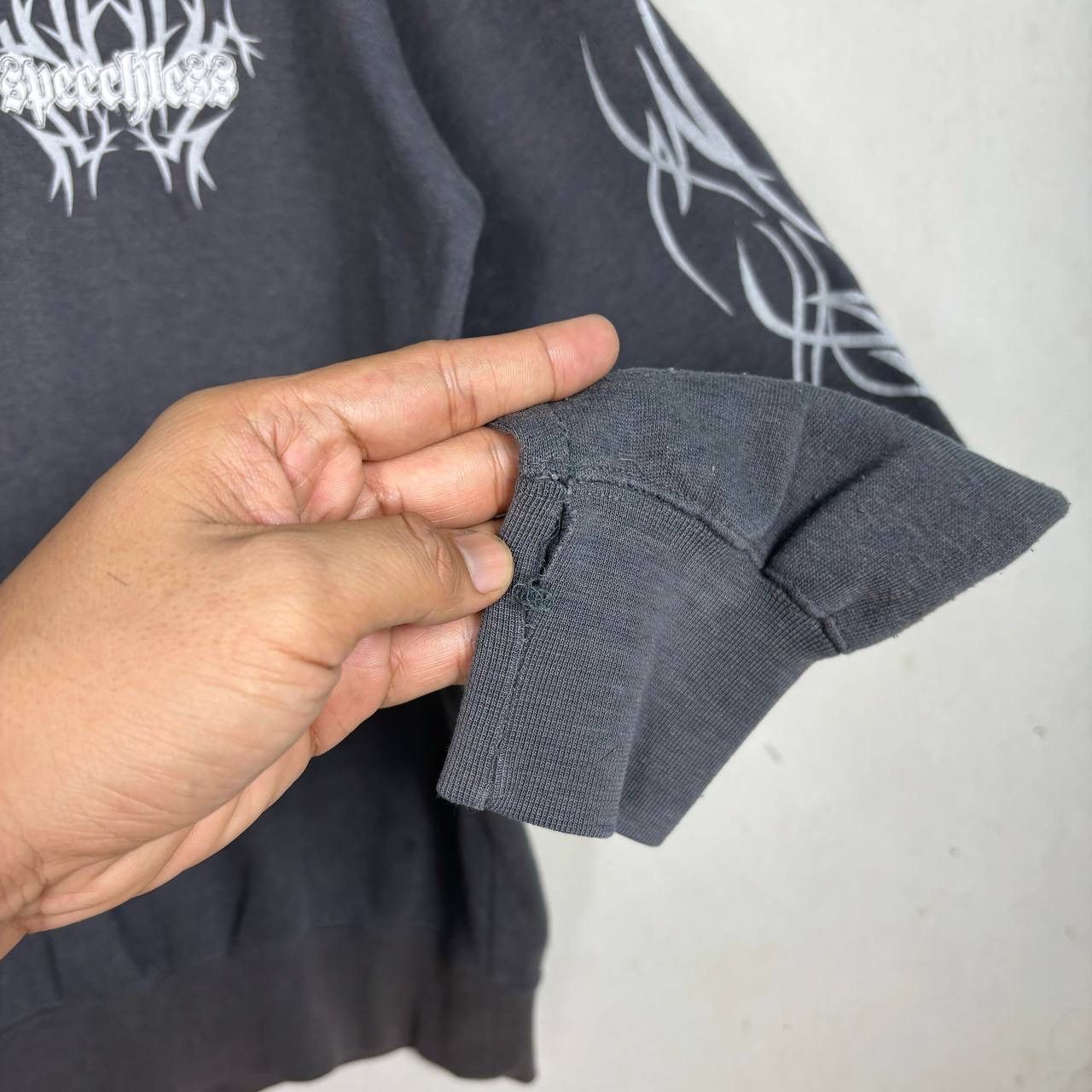 14th Addiction Thrashed Patina Sun Faded Sweatshirt ERD GRUNGE Size US M / EU 48-50 / 2 - 5 Thumbnail