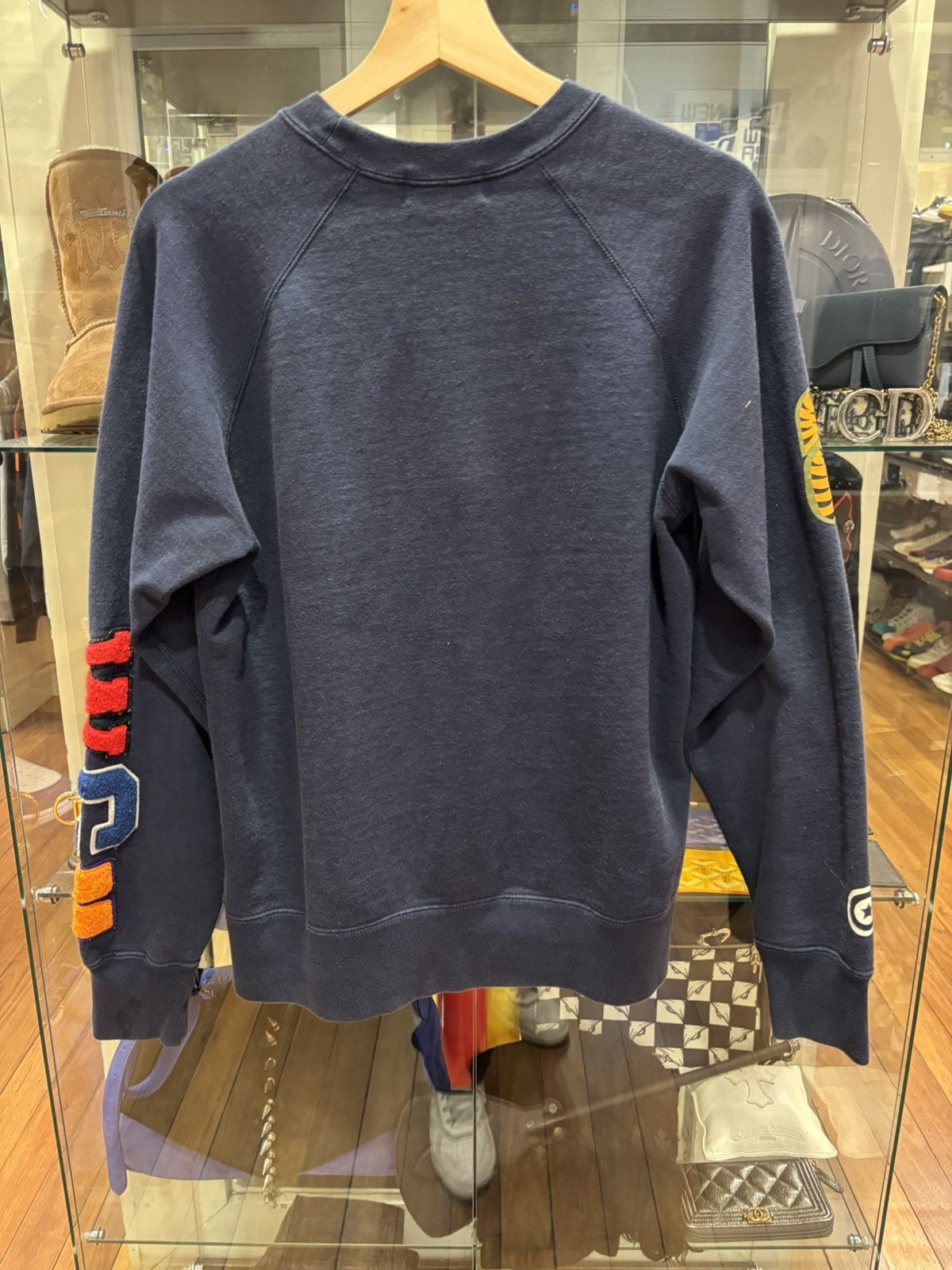 Bape Baoe Sgark Zip Print Crewneck Size US M / EU 48-50 / 2 - 2 Thumbnail