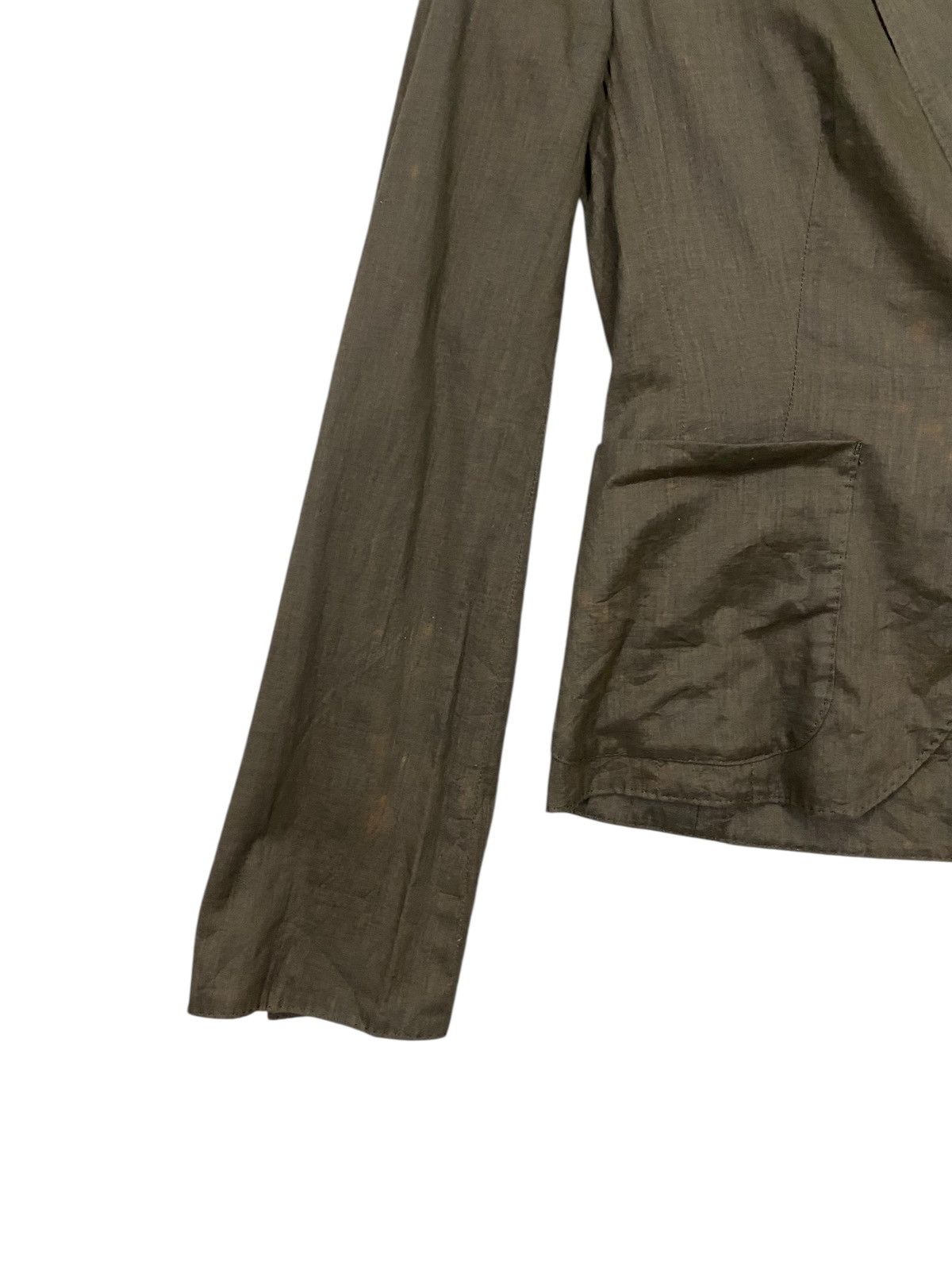 Yohji Yamamoto Vintage ined yohji yamamoto light blzer Size S / US 4 / IT 40 - 4 Thumbnail