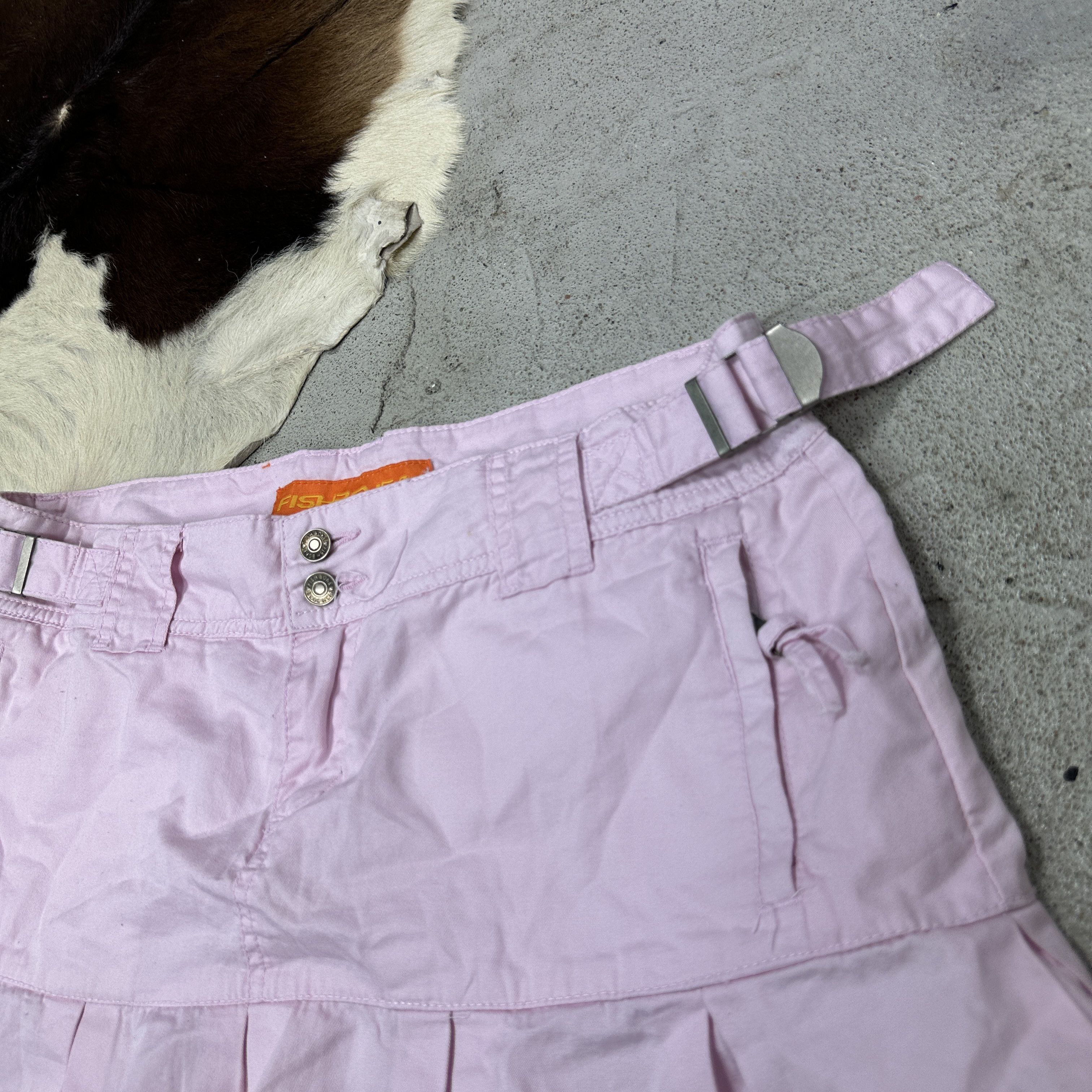 Vintage Vintage Coquette Preppy Baby Pink Pleated Mini Skirt Y2K Size 28" / US 6 / IT 42 - 3 Thumbnail