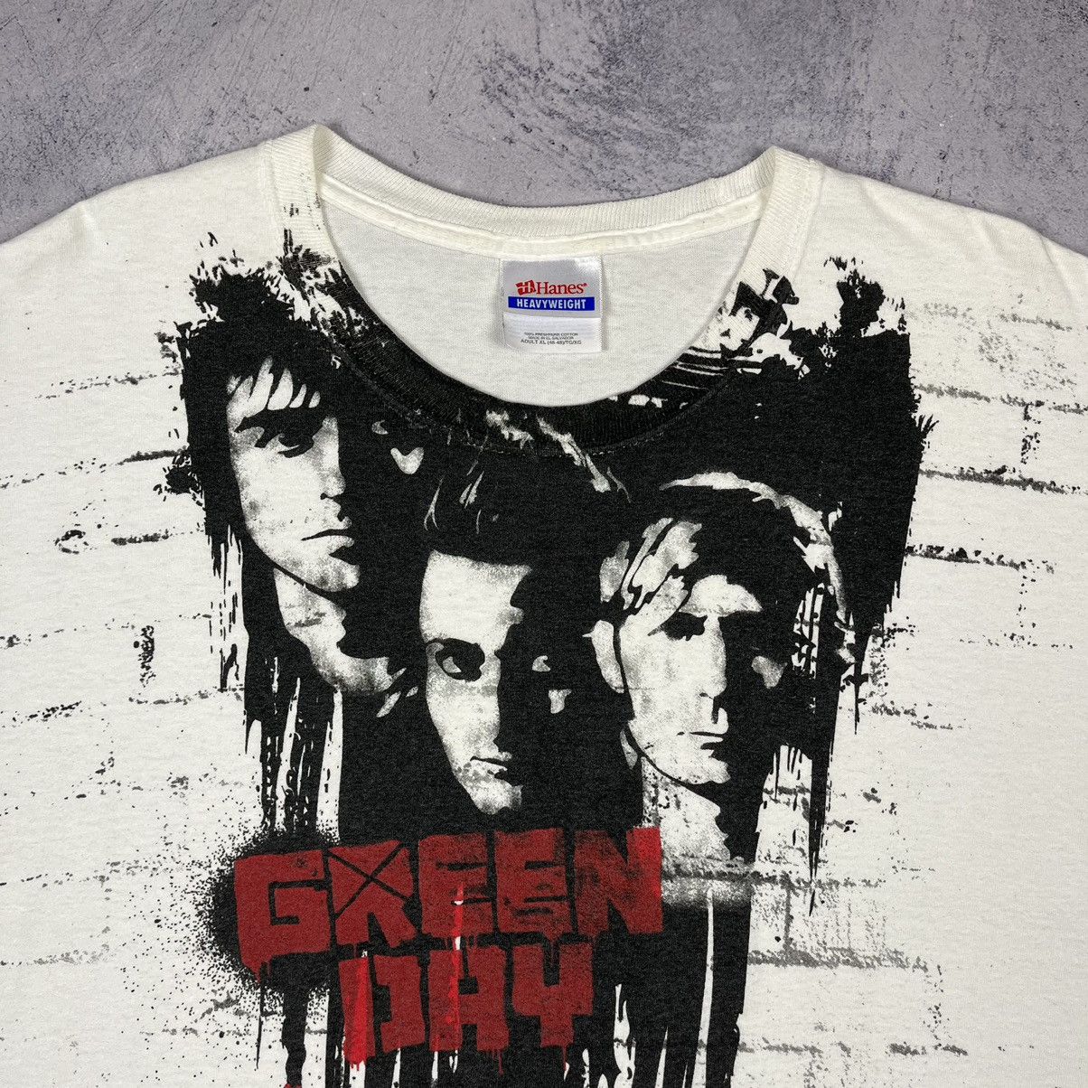 Band Tees Vintage Green Day punk rock AOP band T Shirt 90’s Size US XL / EU 56 / 4 - 3 Thumbnail