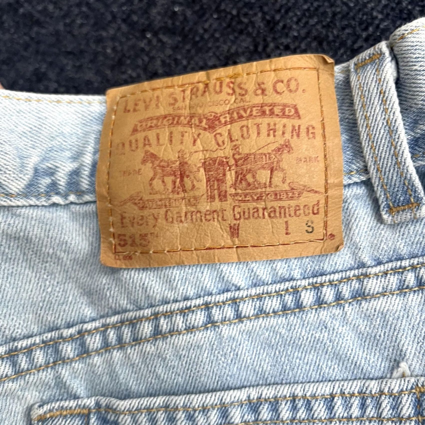 Levi's VINTAGE Levi's 545 Jeans Womens Small Light Blue Bootcut Denim 29in Zip Pockets Y2K Ven Size 29" - 2 Thumbnail