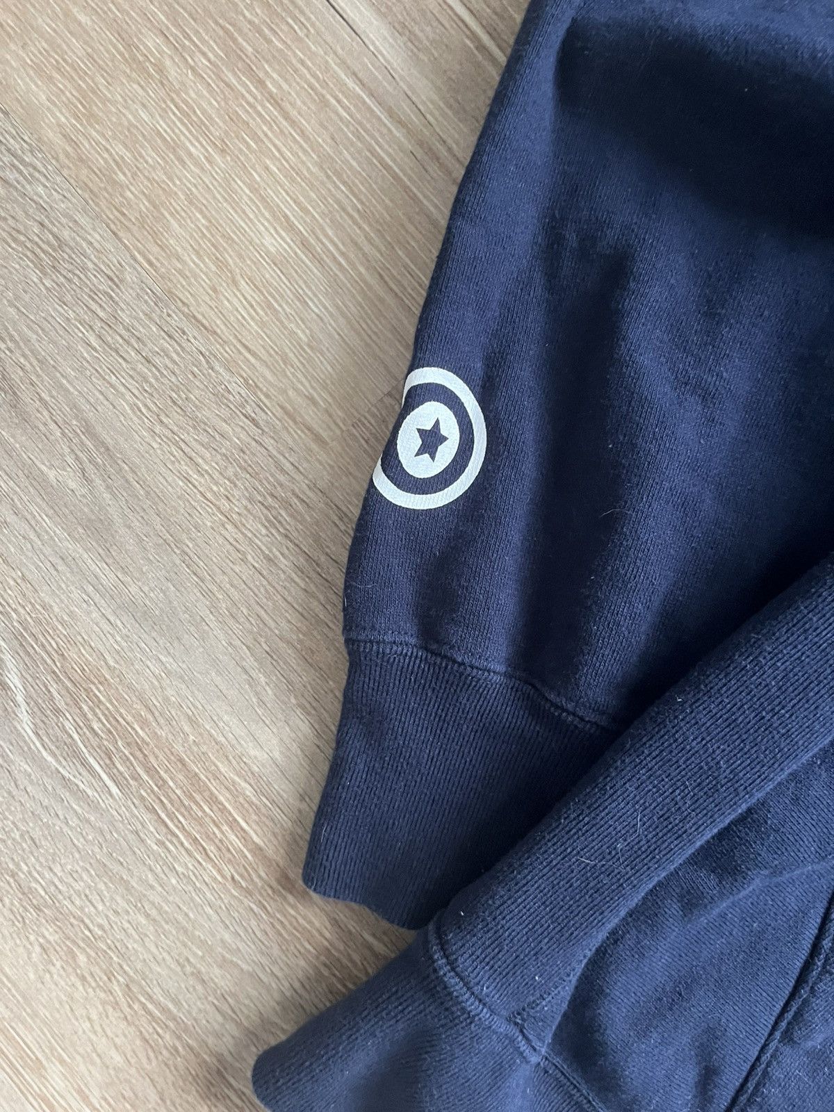 Bape Bape shark navy hoodie rare streetwear luxury drip swag Size US L / EU 52-54 / 3 - 7 Thumbnail