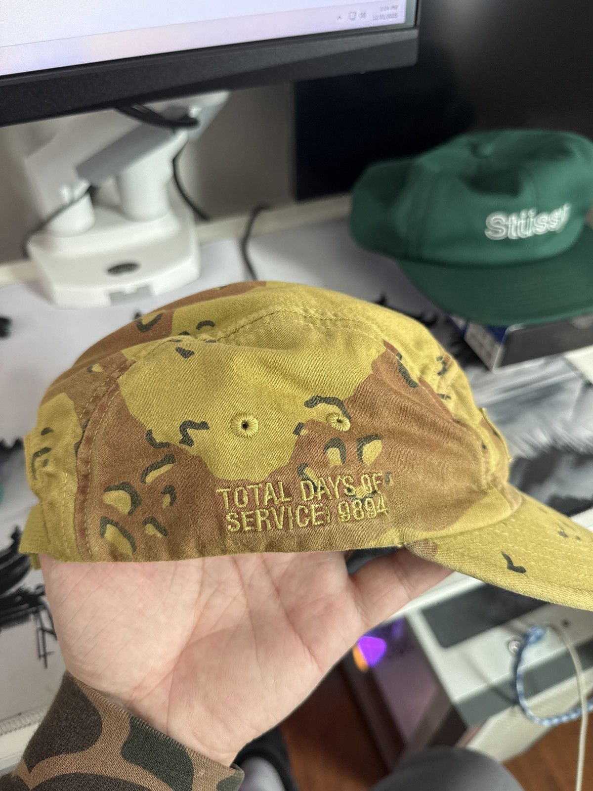 Supreme Supreme Overdyed Camo Camp Cap Size ONE SIZE - 5 Thumbnail