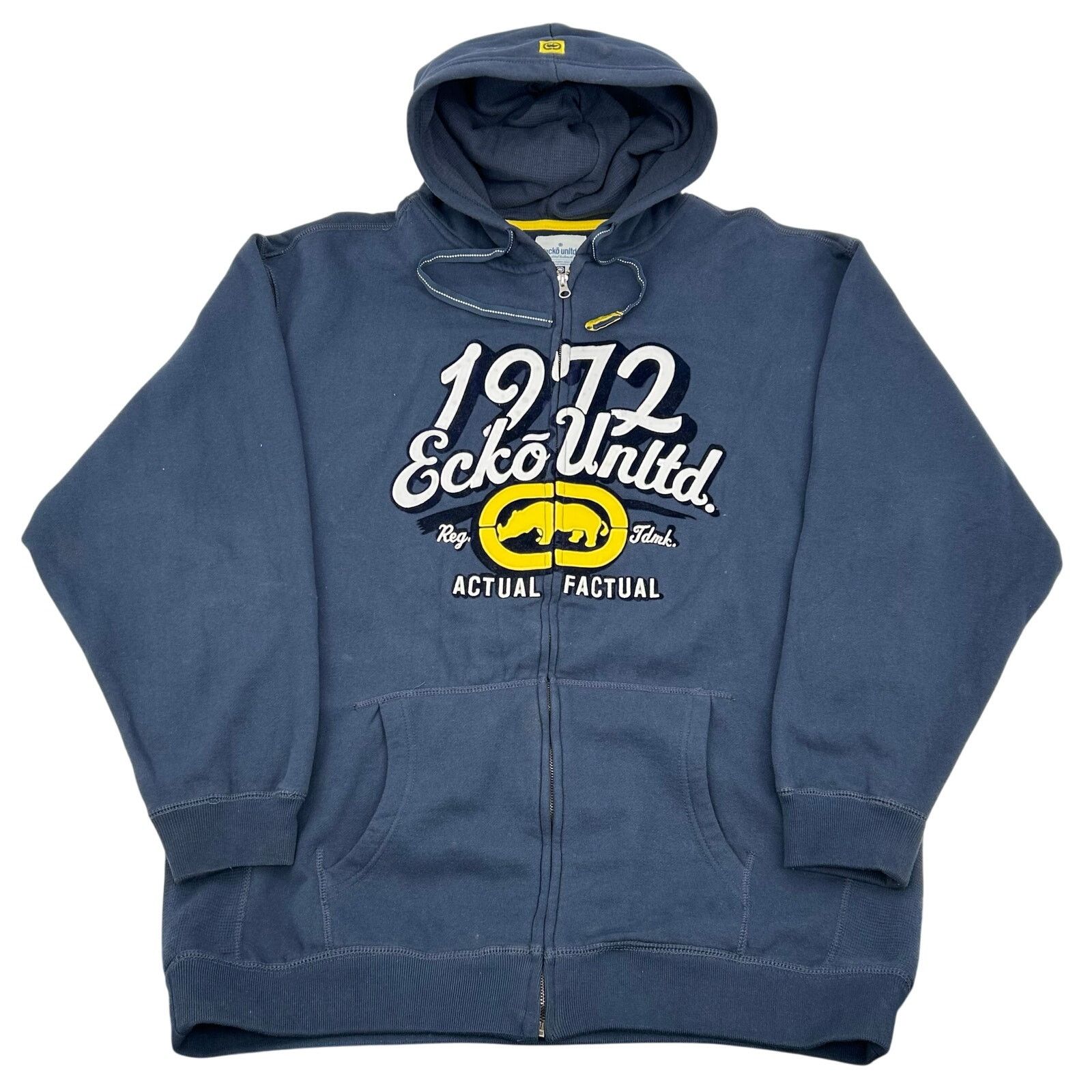Ecko Unltd. Vintage y2k Cyber skater Ecko Unltd. zip hoodie sweatshirt Size US XXL / EU 58 / 5 - 1 Thumbnail