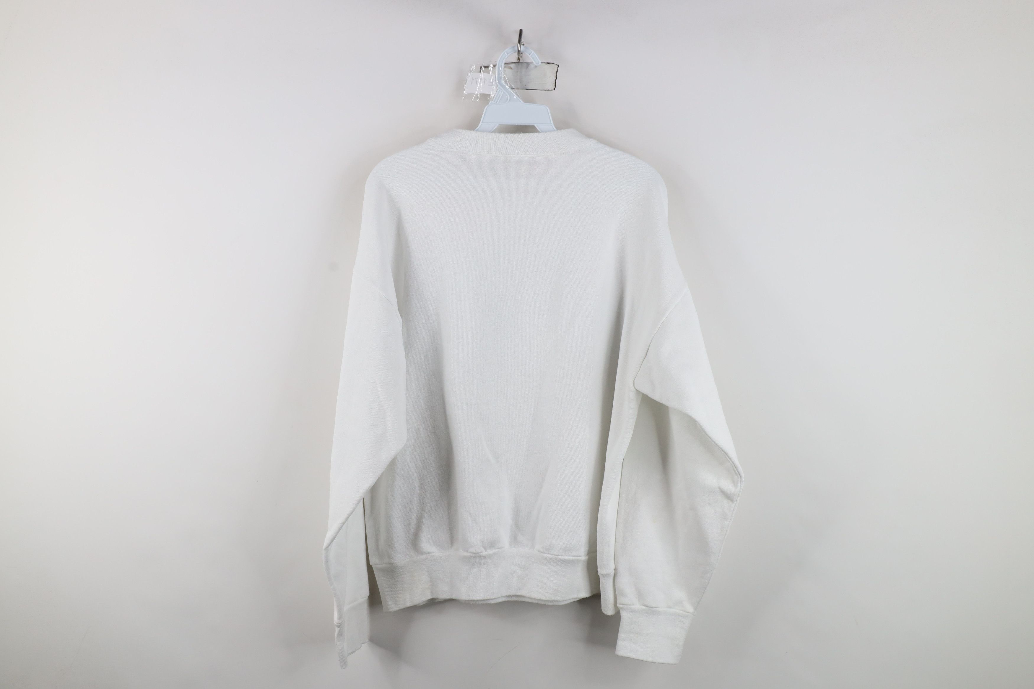 Vintage Vintage 90s Christmas Santa Glitter Glue Sweatshirt USA Size L / US 10 / IT 46 - 13 Thumbnail