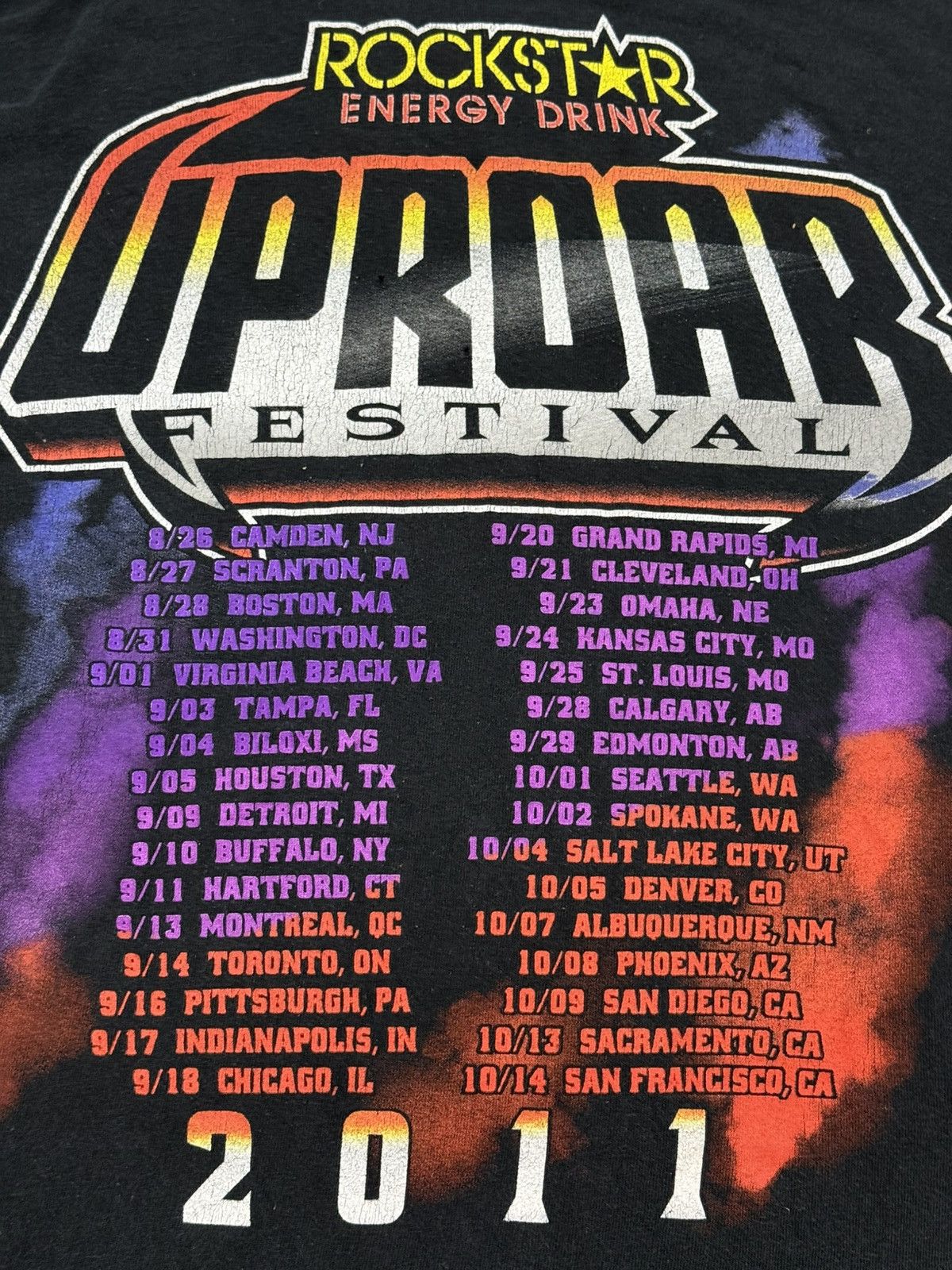 Other Rockstar Energy 2011 Uproar Festival Tour Tee Size US S / EU 44-46 / 1 - 6 Thumbnail