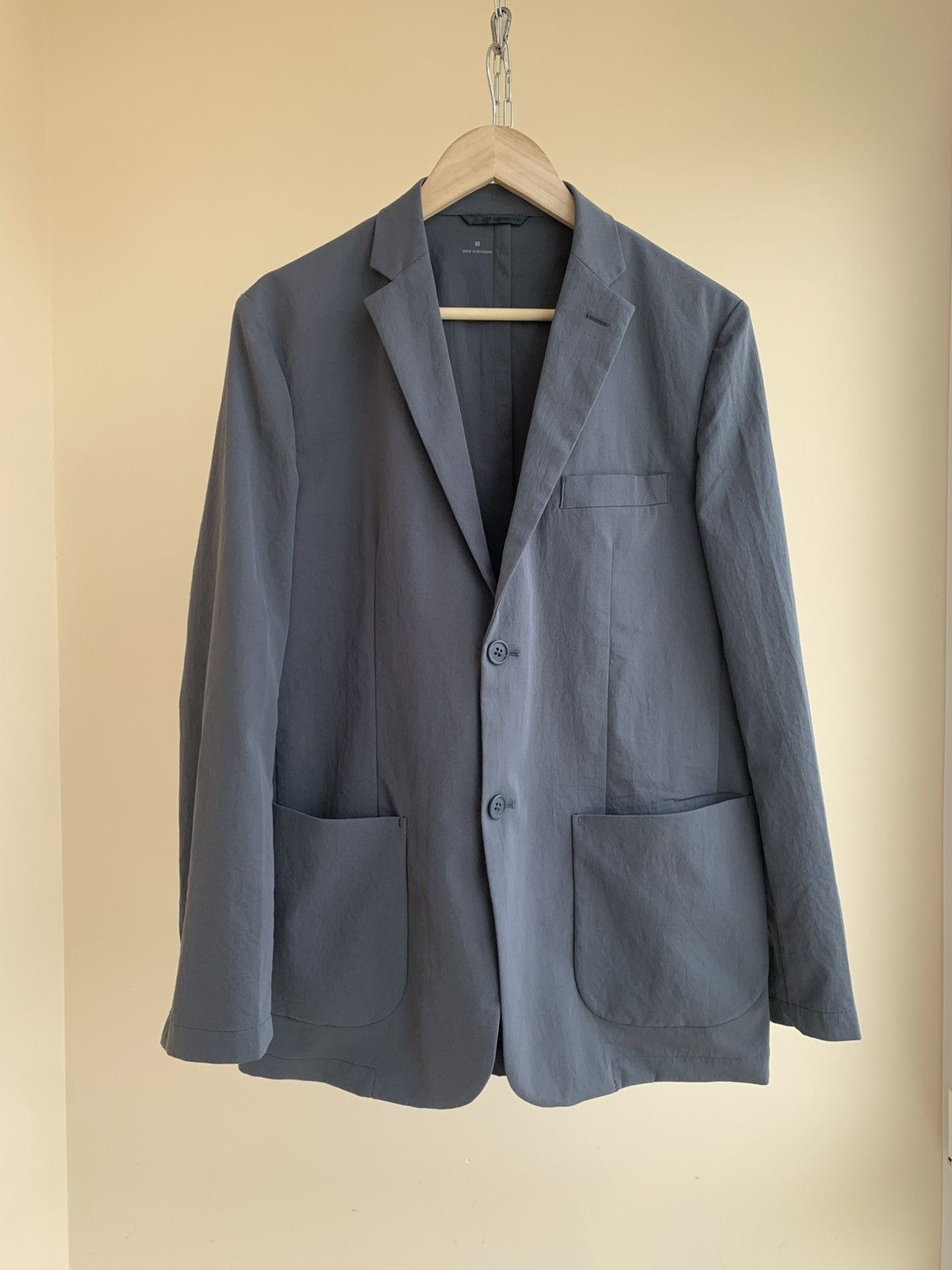Muji Muji Quick-Drying Stretch Polyester Blazer Jacket Size US M / EU 48-50 / 2 - 1 Thumbnail