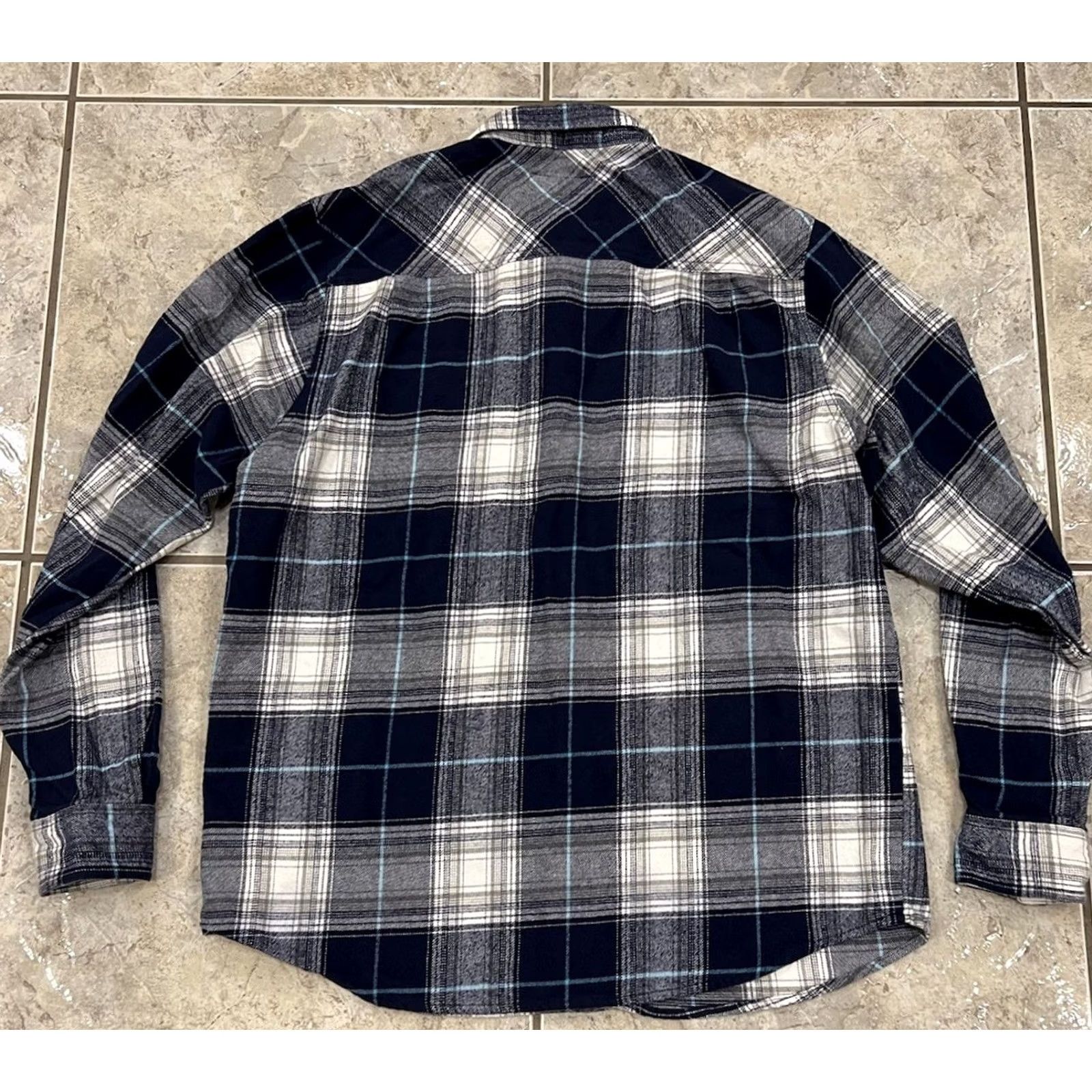 Vintage VINTAGE Mens Large Tall Pacific Crest Plaid Flannel Shirt EXCELLENT Size US L / EU 52-54 / 3 - 6 Thumbnail