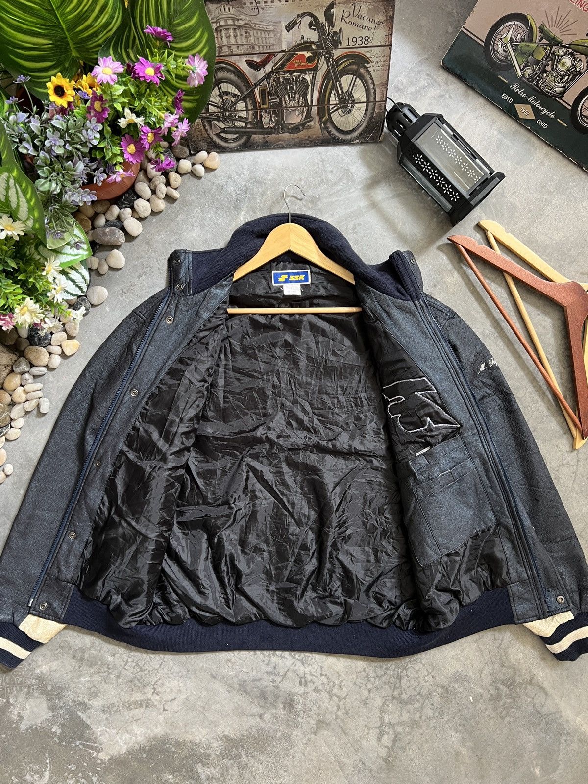 Japanese Brand Vintage 🖤 Japanese TS Streetwear Varsity Jacket Size US XL / EU 56 / 4 - 11 Thumbnail