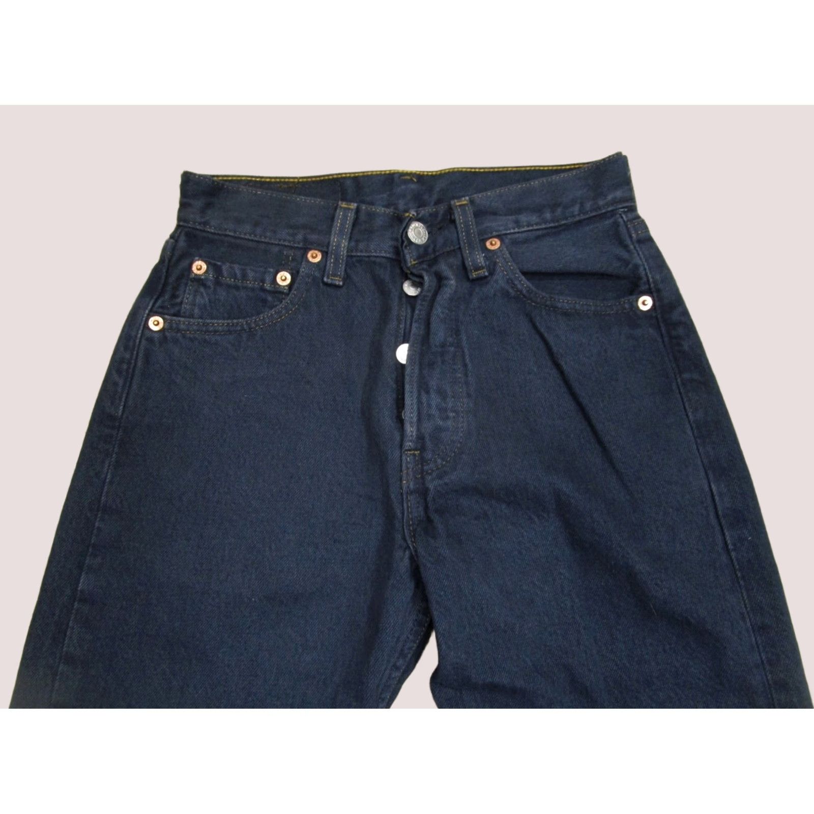 Levi's VINTAGE Levi's 501 Jeans Women 25x32 Blue Button Fly Original Fit Pants 90s USA Jeans Women 25 XS? Size 42" / US 20 - 1 Thumbnail