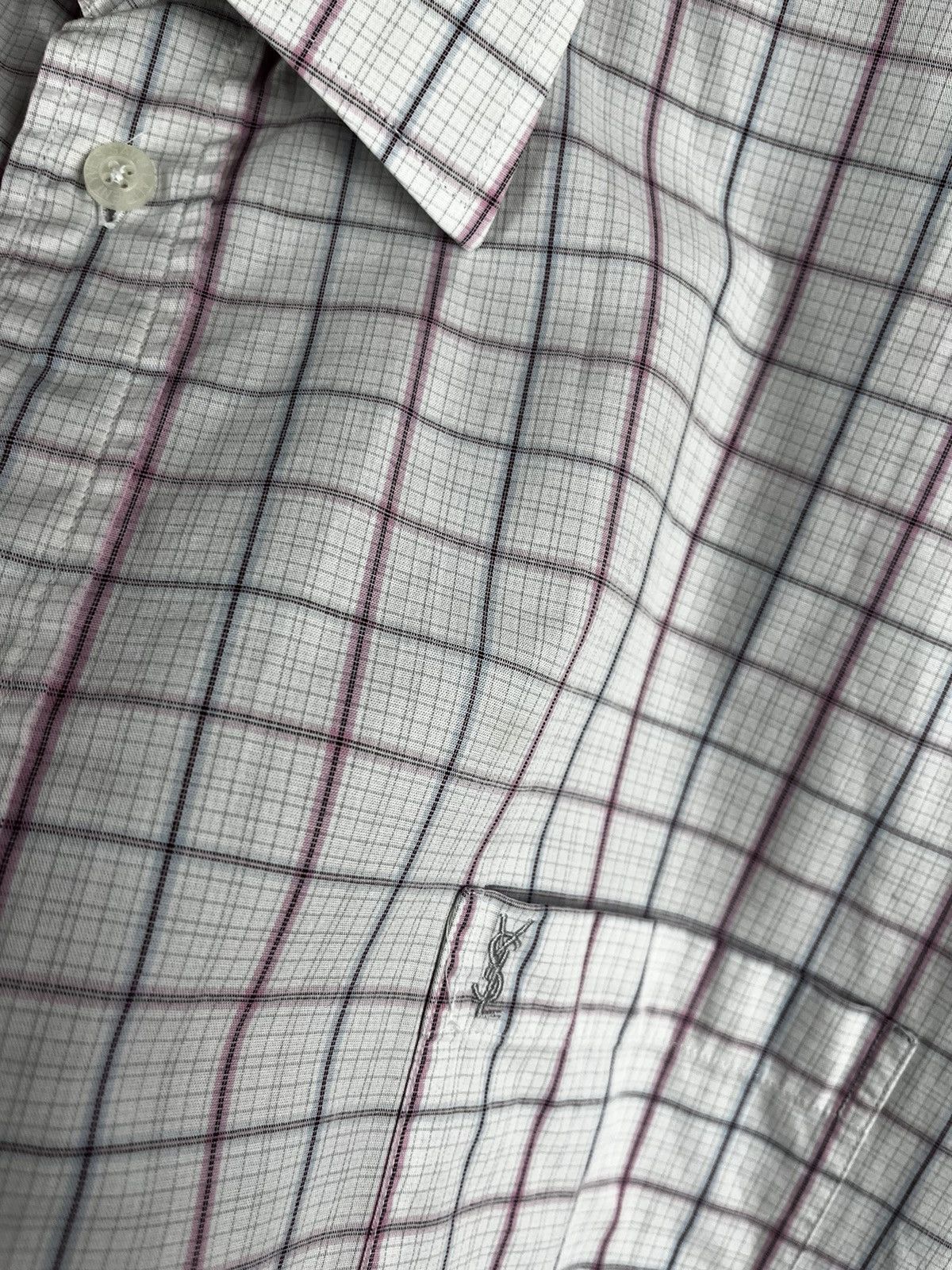 Vintage × Yves Saint Laurent YVES SAINT LAURENT shirt vintage Size US XXL / EU 58 / 5 - 9 Thumbnail