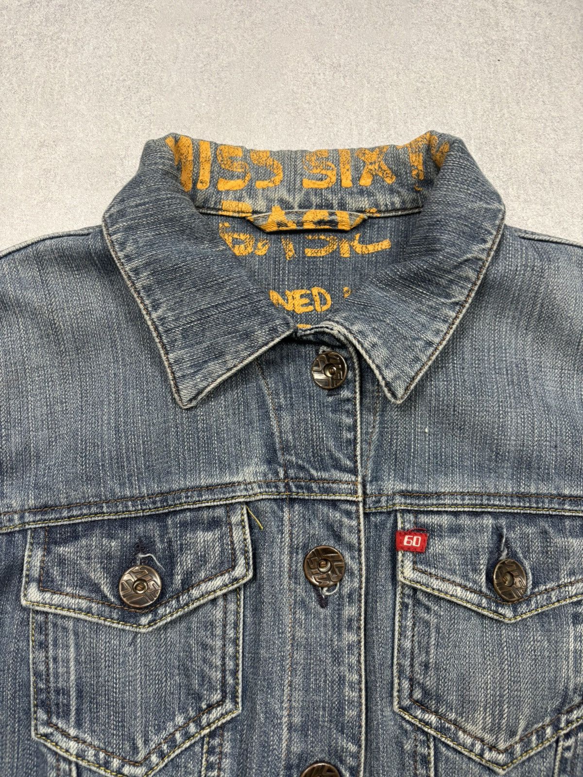 Miss Sixty Vintage 2000s Miss Sixty Y2K Denim Slim Jacket Brink Style S Size S / US 4 / IT 40 - 4 Thumbnail