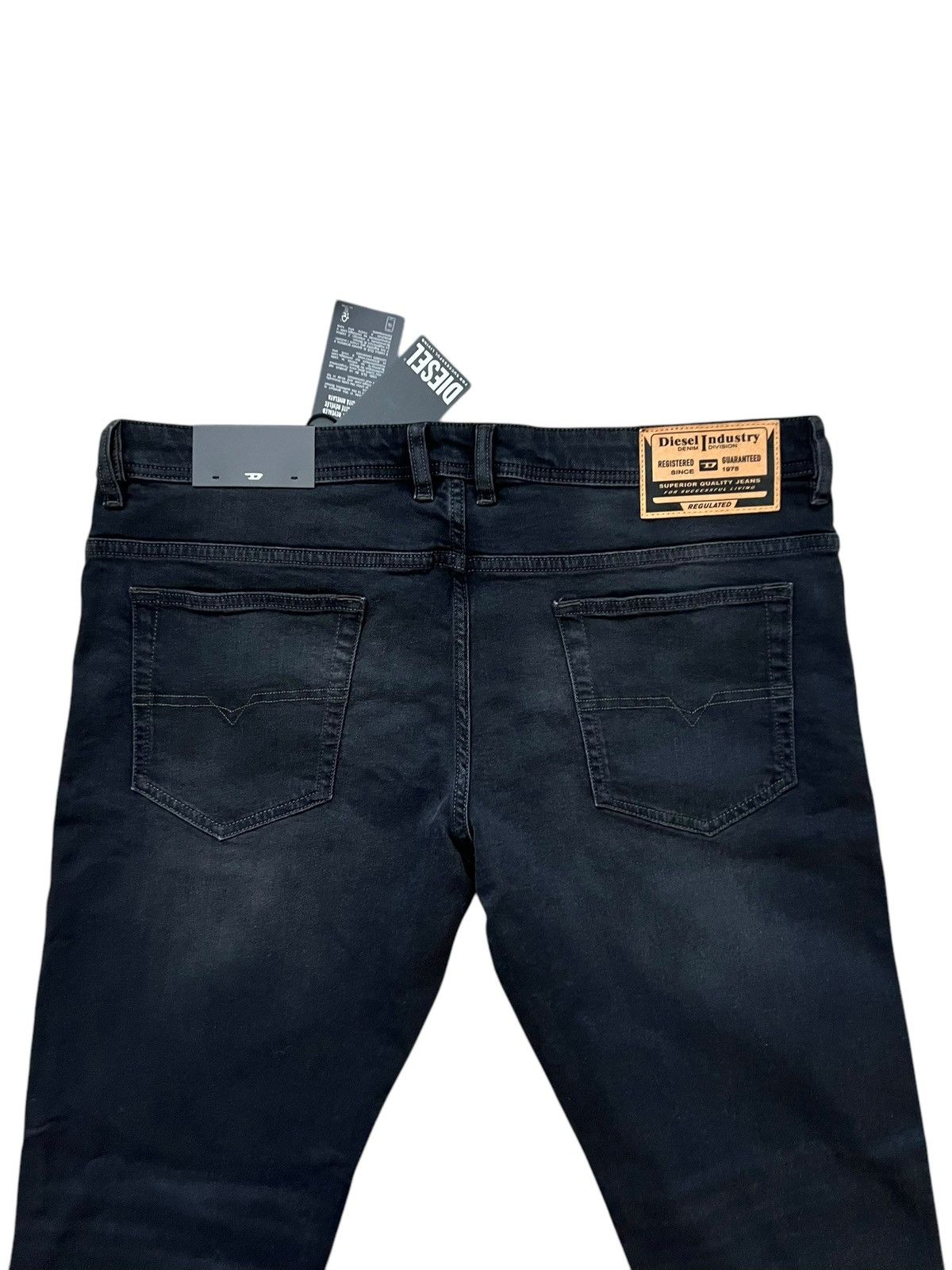 Diesel Diesel Mens Safado Straight Fit Jeans RM064 Black Size 38/32 Size US 38 / EU 54 - 3 Thumbnail