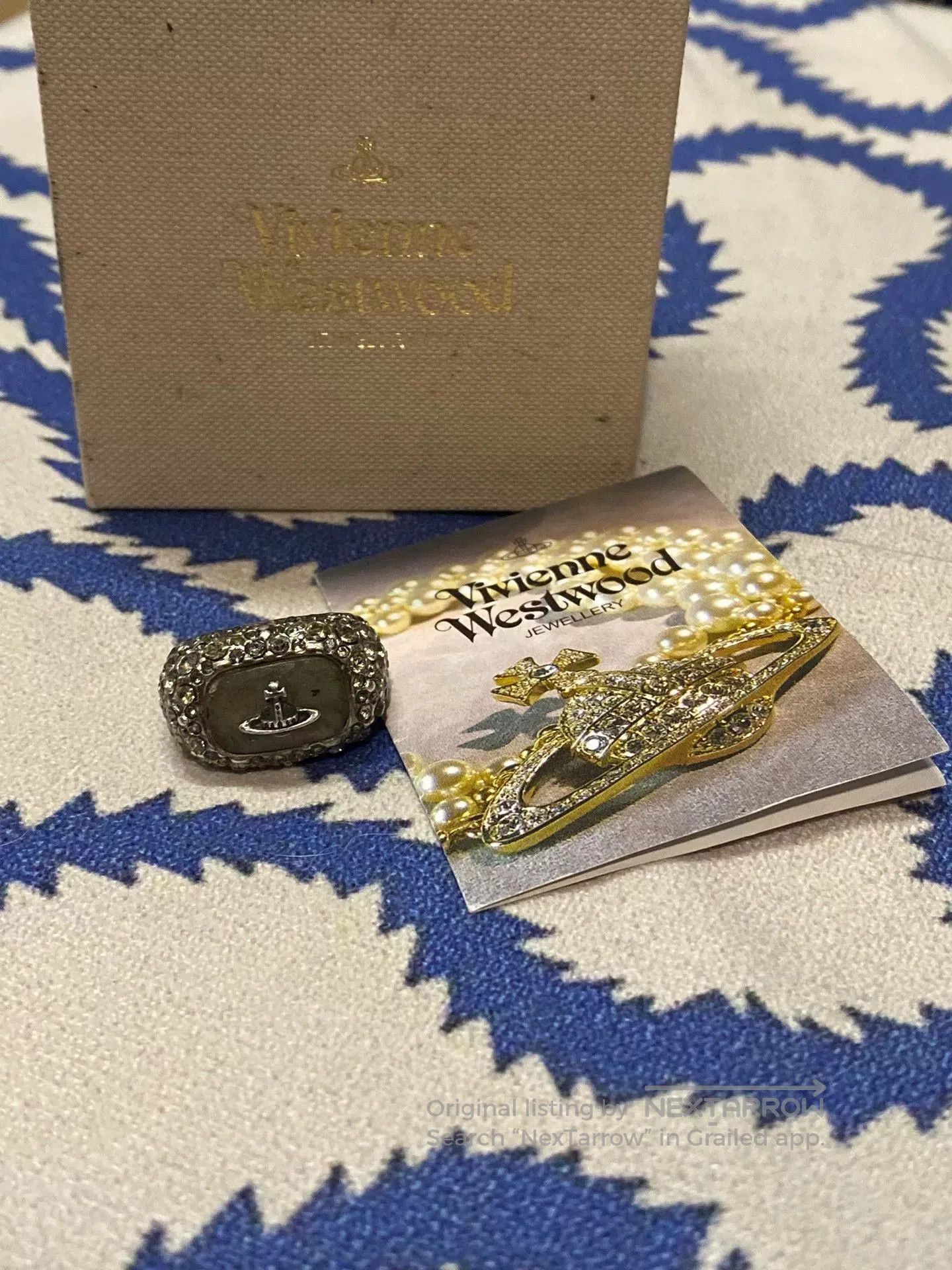 Vivienne Westwood vivienne westwood rare sparkling saturn ring. Size ONE SIZE - 2 Thumbnail