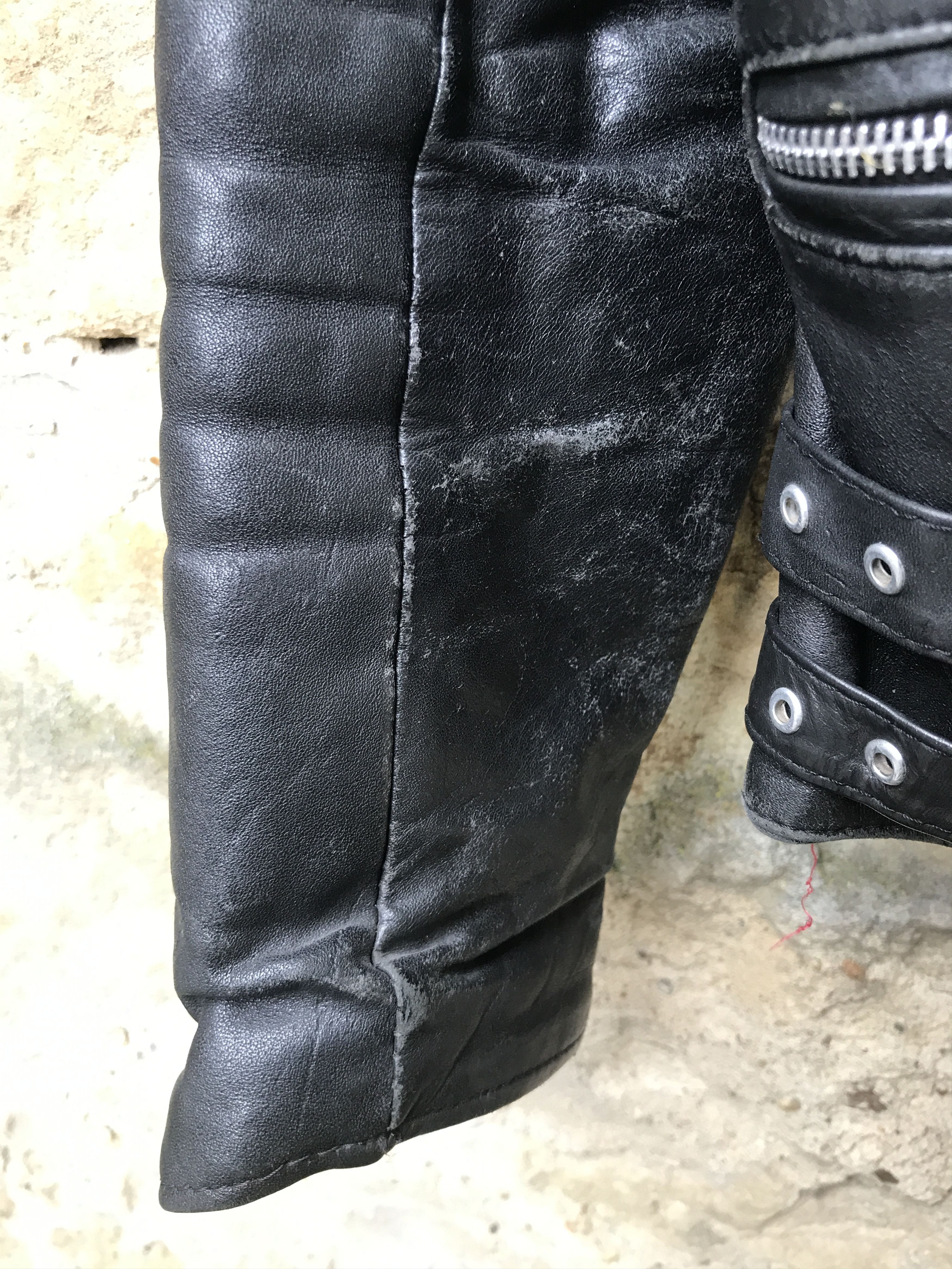 Vintage Rare 80s CAMPRI MANX Leather Biker Jacket PUNK HARDCORE Size US M / EU 48-50 / 2 - 20 Thumbnail