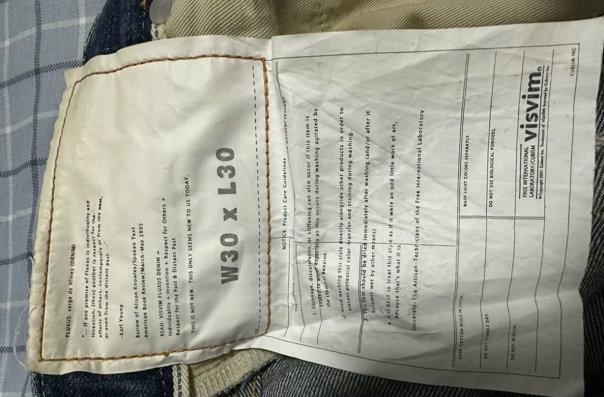 Visvim Visvim 10aw adhesive denim jeans2412-Nextarrow Size US 30 / EU 46 - 8 Thumbnail