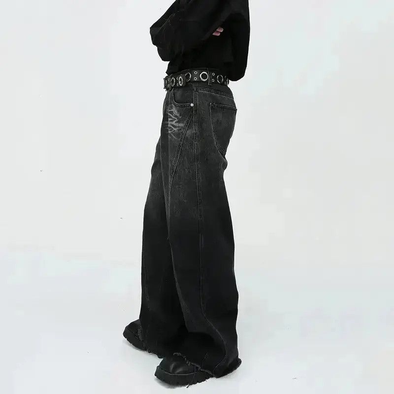 Japanese Brand Streetwear Baggy Loose Wide Leg Jeans Pants Size US 32 / EU 48 - 4 Thumbnail