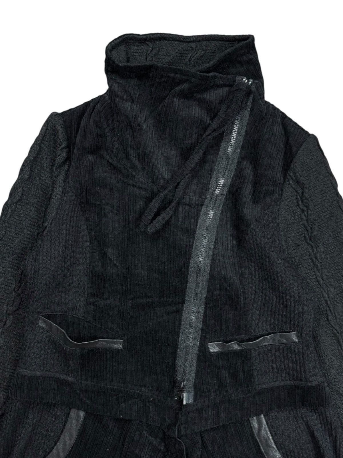 Ekam 2000s Eiko Kondo - Rick Owens Style Asymetrical Zips Jacket Size US M / EU 48-50 / 2 - 6 Thumbnail