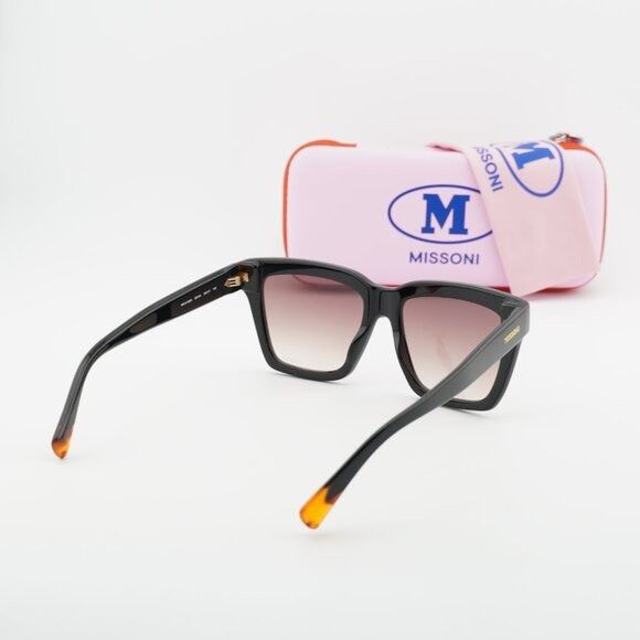 Missoni Missoni MIS 0132/S 0807 HA Sunglasses Black Square Frame Size ONE SIZE - 9 Thumbnail