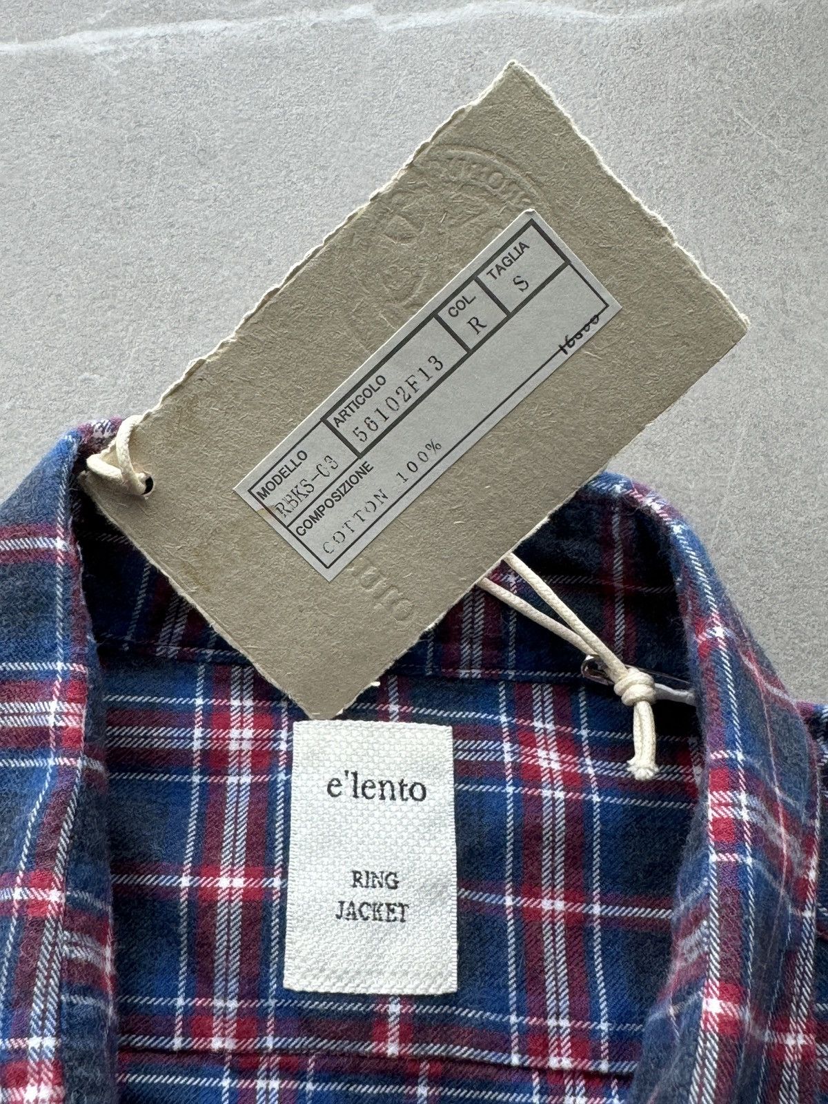 Ring Jacket Elento by Ring Jacket Japan Made Mens Cotton Check Shirt Size US S / EU 44-46 / 1 - 21 Thumbnail