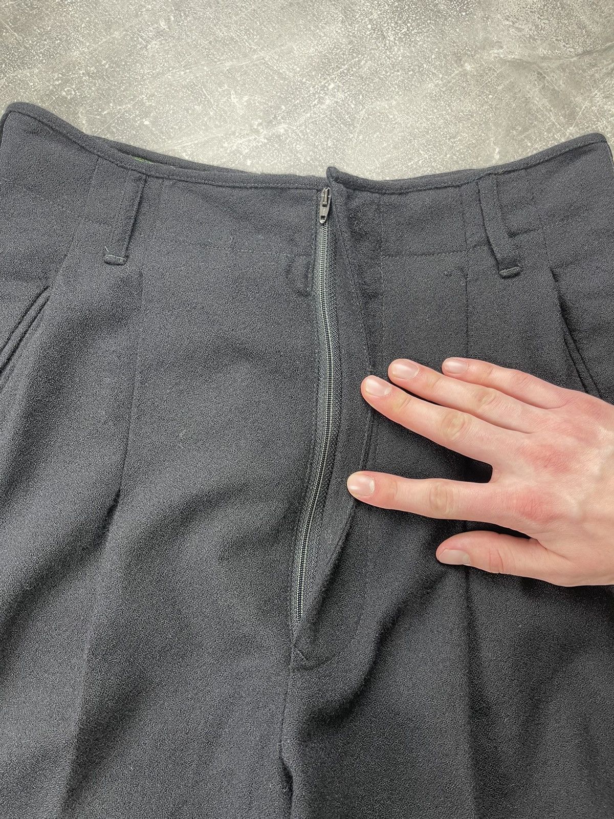Jean Paul Gaultier Jean Paul Gaultier Homme Avant Garde Wool Tapered Pants Size US 30 / EU 46 - 12 Thumbnail