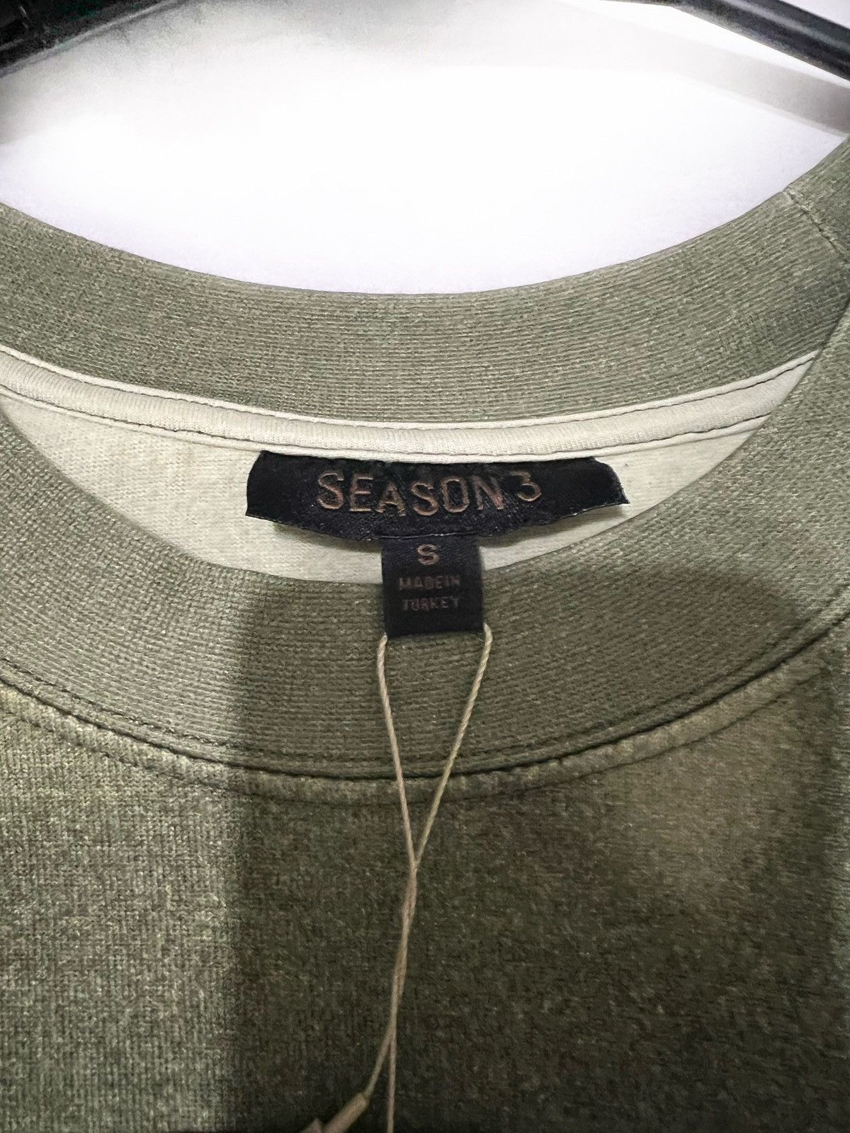 Yeezy Yeezy Season 3 Heavy Knit Oversized Camo T-Shirt Green Size US S / EU 44-46 / 1 - 4 Thumbnail
