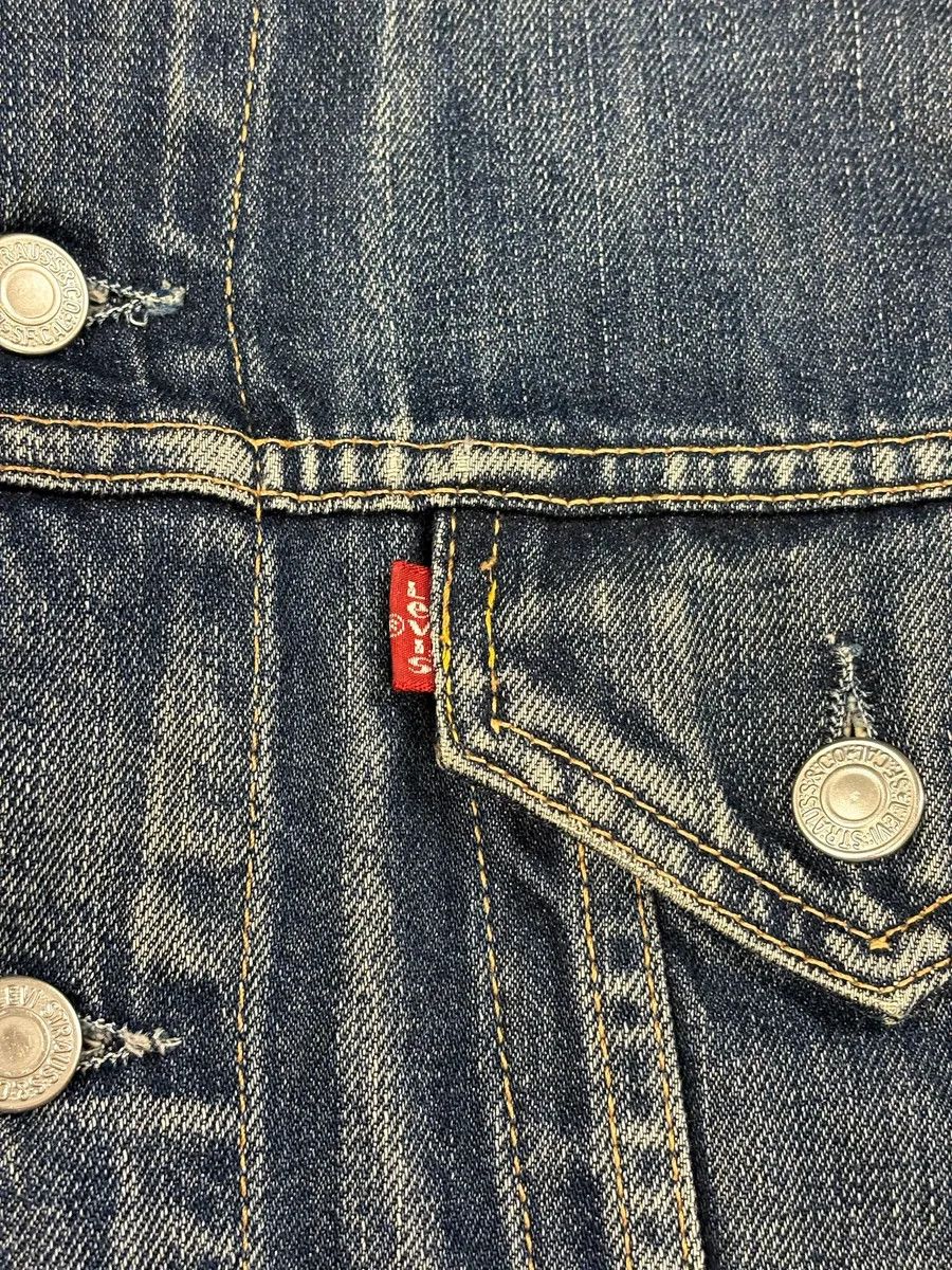 Levi's Levi’s Blue Brut Buttoned Denim Trucker Jacket Size US S / EU 44-46 / 1 - 8 Thumbnail