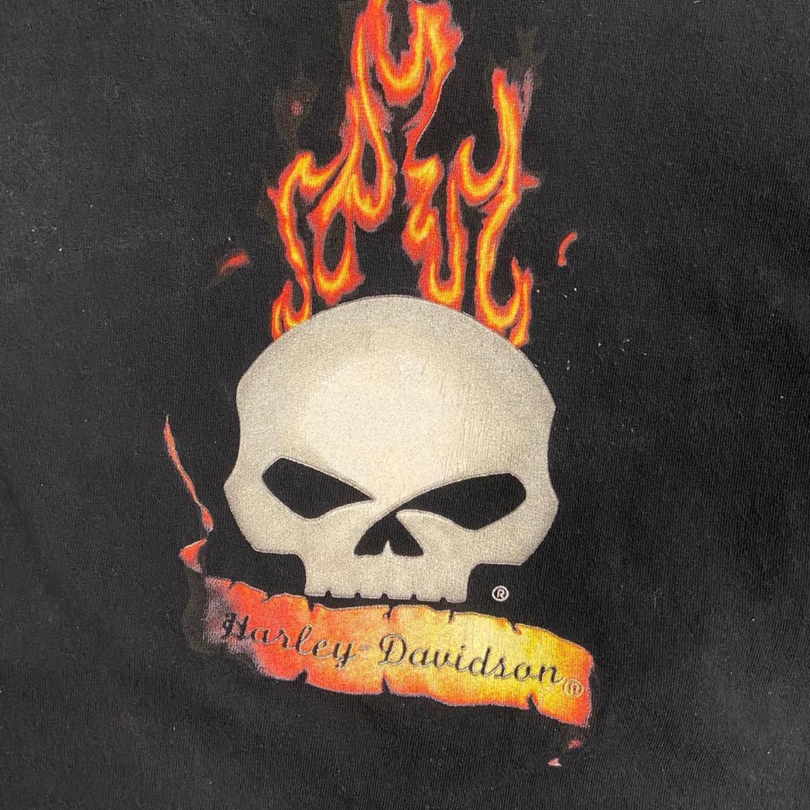 Harley Davidson Vintage Harley Davidson Cancun Skull Tee Size US XL / EU 56 / 4 - 2 Thumbnail
