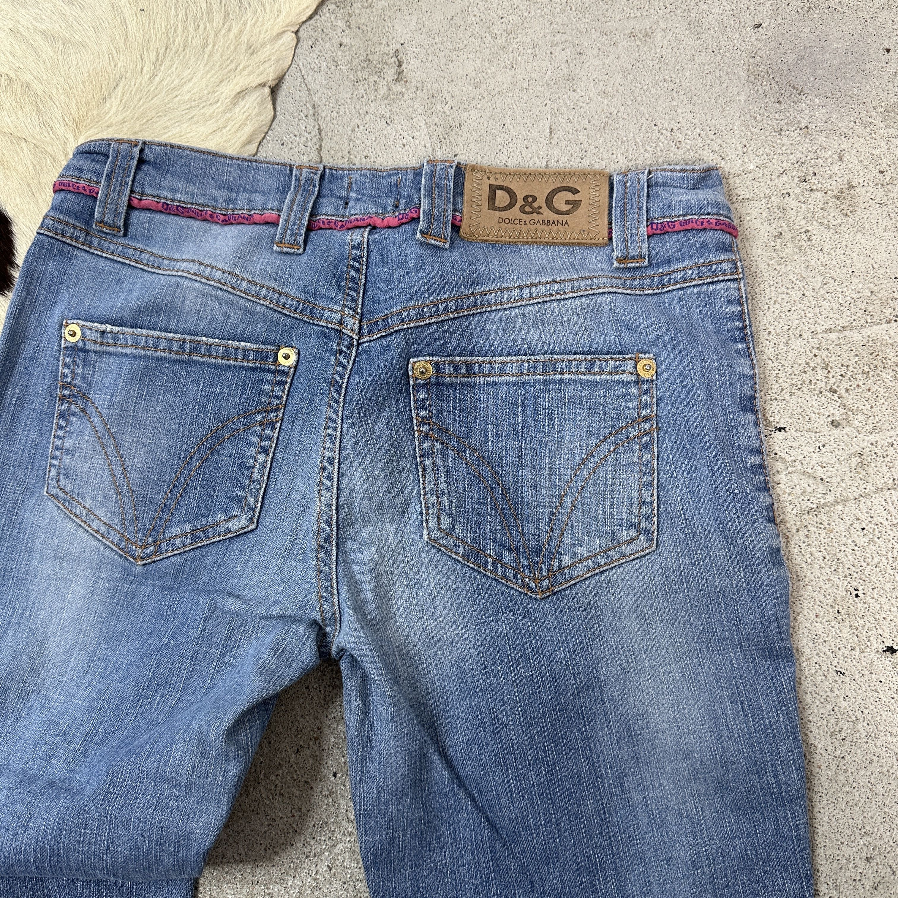 Dolce & Gabbana × Vintage Skinny Jeans Vintage Dolce & Gabbana 00s Size 38" / US 16 / IT 52 - 5 Thumbnail