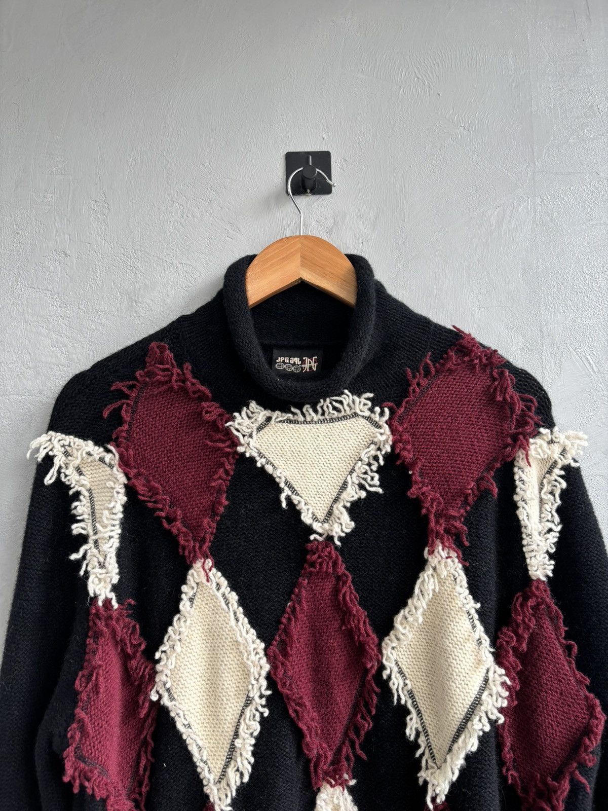 Jean Paul Gaultier Jean Paul Gaultier AW1994 quilted pattern knitwear Size US M / EU 48-50 / 2 - 7 Thumbnail