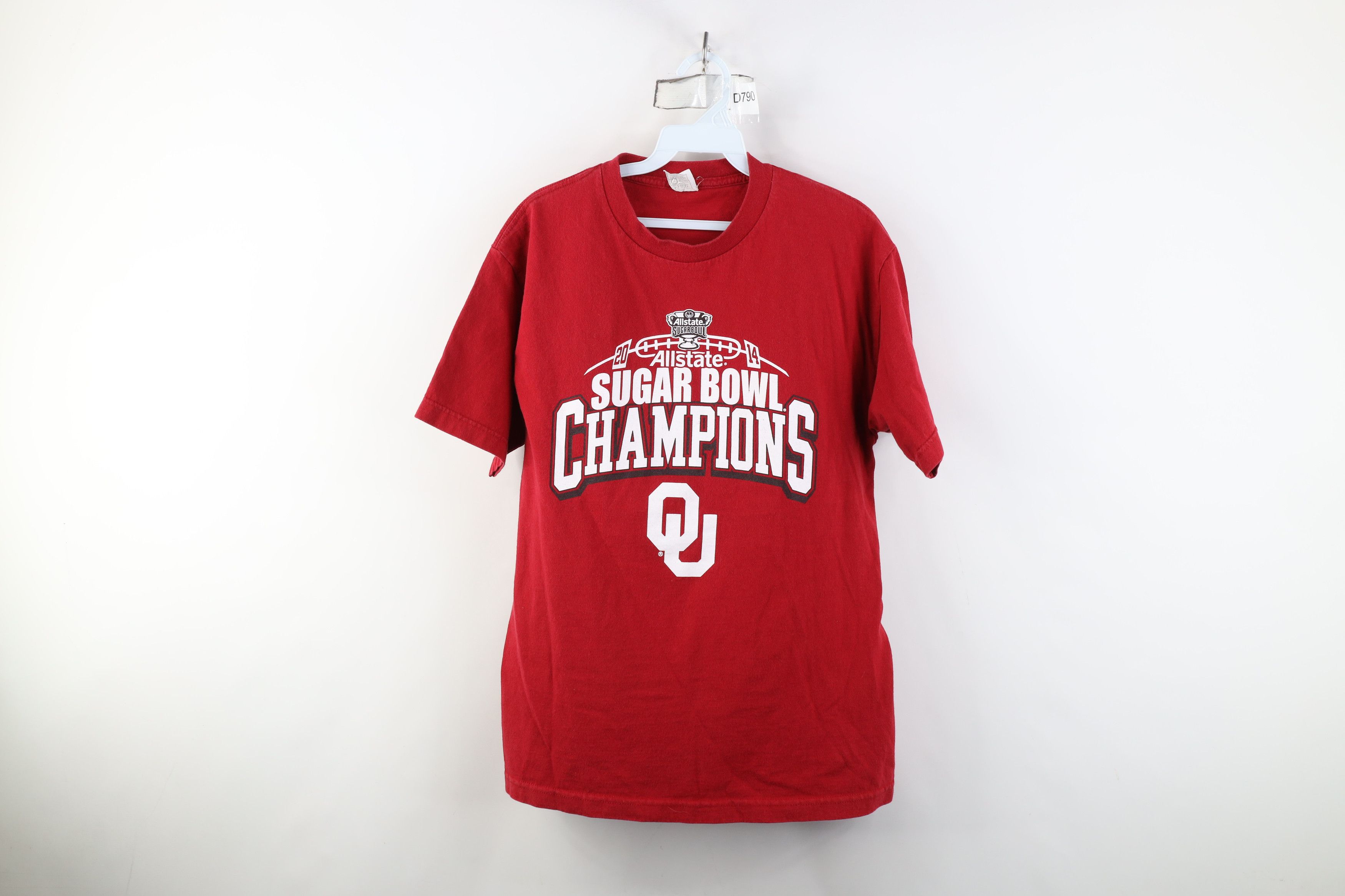 Vintage Y2K Sugar Bowl Champions Oklahoma University T-Shirt Size US M / EU 48-50 / 2 - 1 Thumbnail