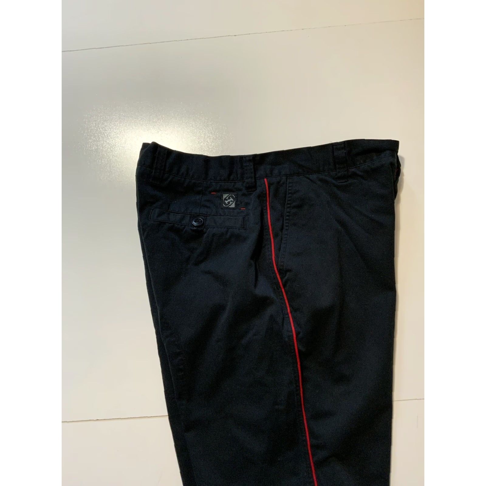 Vintage VINTAGE Counter Culture Skateboarding Black Shorts Sz. 34 Men 34 Regular Chino 90s 00s Mens Size US 34 / EU 50 - 5 Thumbnail