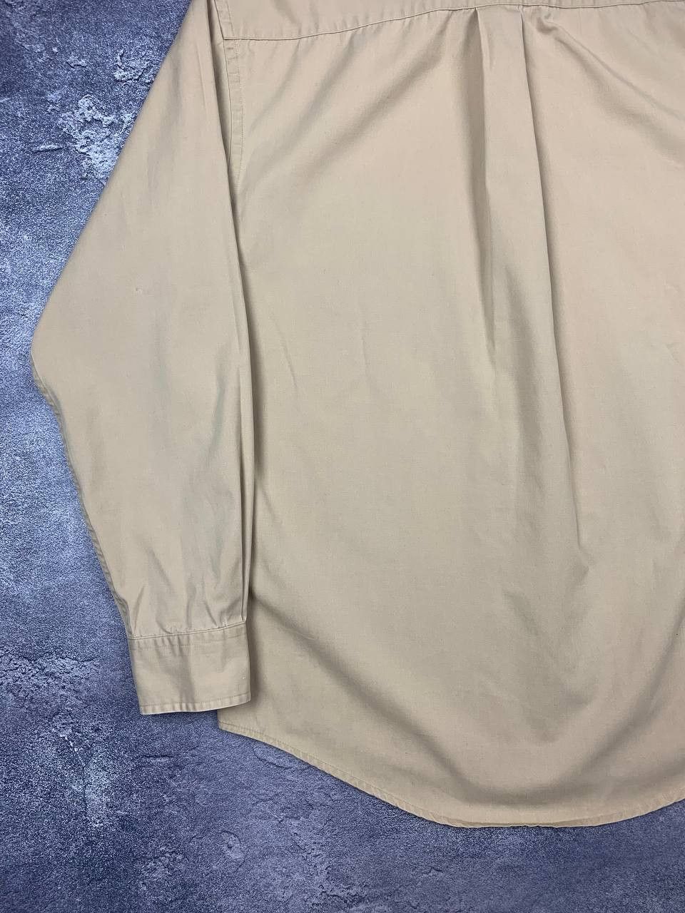 Tommy Hilfiger Tommy Hilfiger Men’s Beige Button Down Shirt Elbow Patches Size US M / EU 48-50 / 2 - 14 Thumbnail