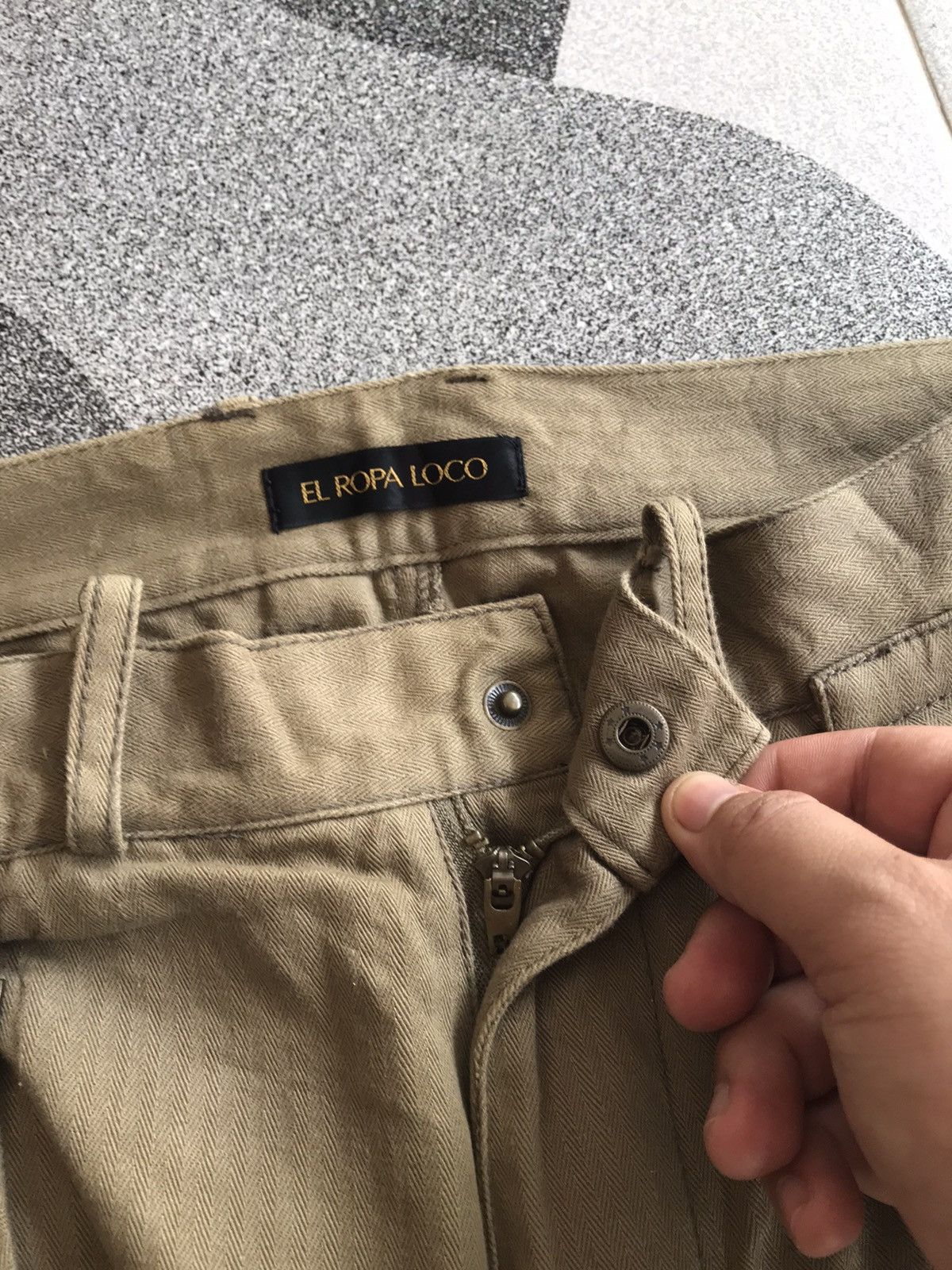 If Six Was Nine Y2K El Ropa Loco Bondage Pants Size US 30 / EU 46 - 5 Thumbnail