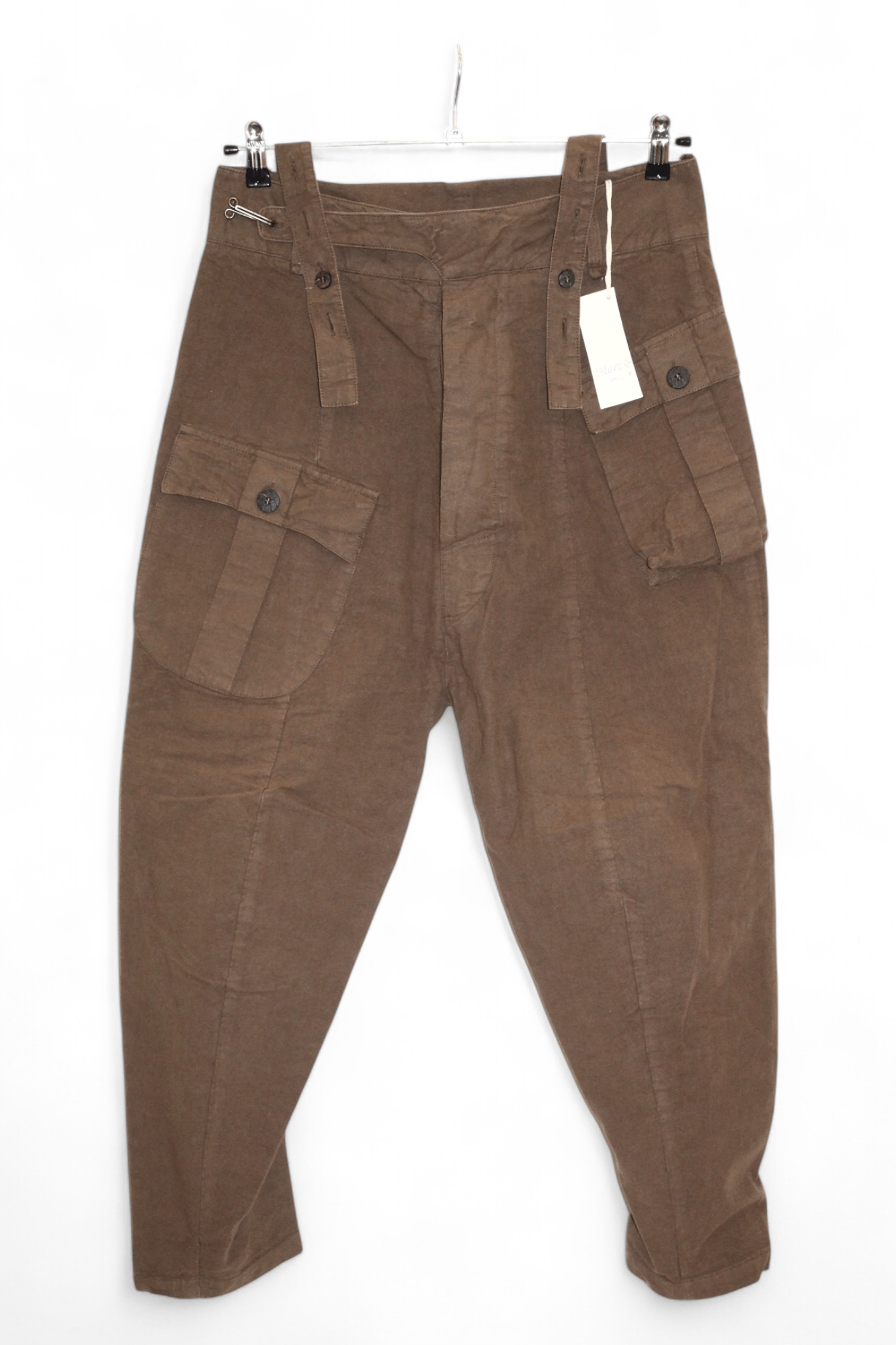 Archivio J.M. Ribot Marc Point Venezia Drop Crotch Asymmetric Hemline Overall Size US 32 / EU 48 - 17 Thumbnail