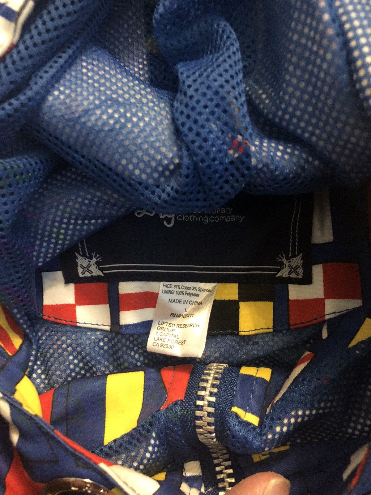 LRG × Vintage New y2k LRG x lifted research group Monaco flag zip up Size US L / EU 52-54 / 3 - 3 Thumbnail
