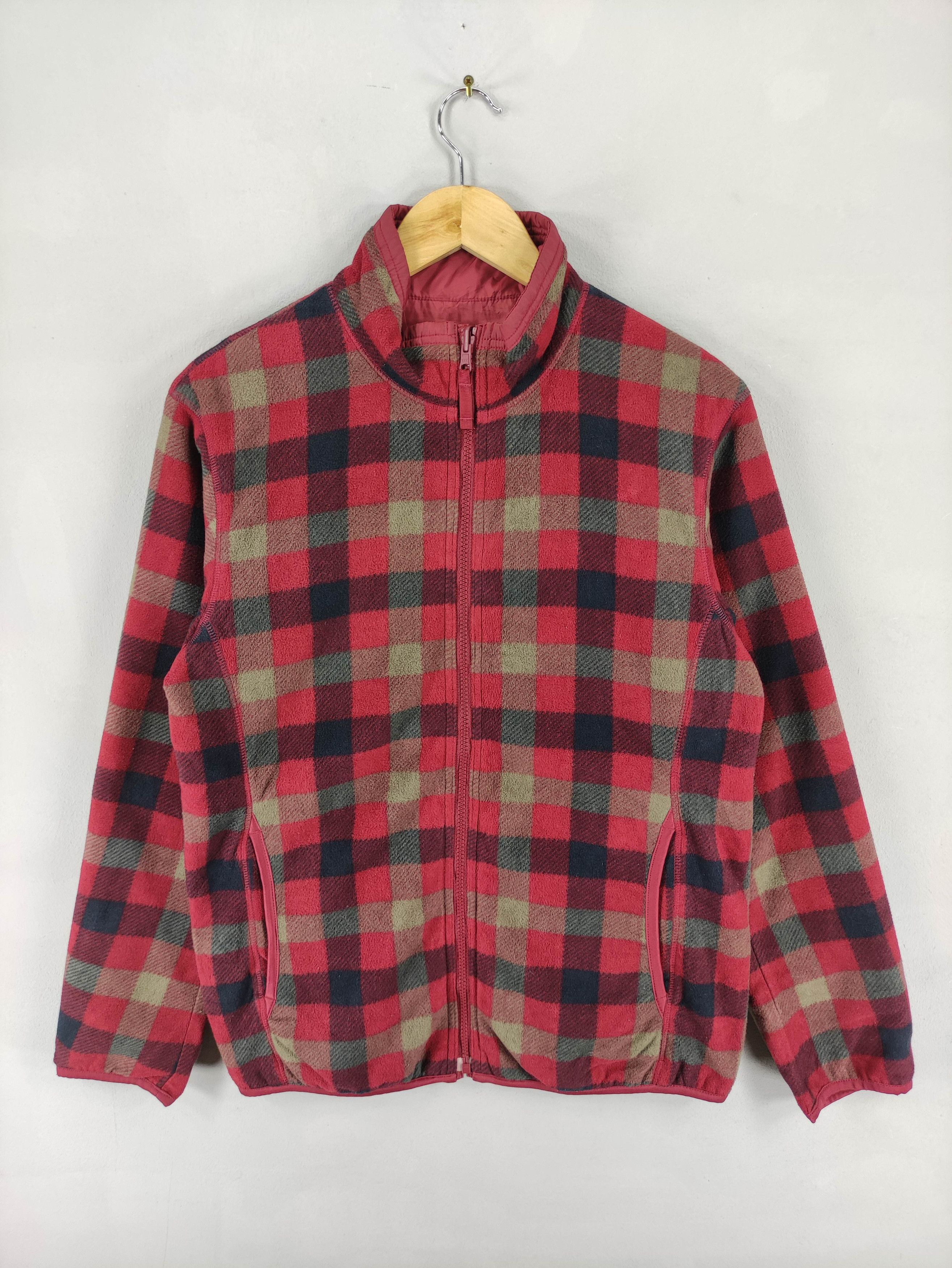 Uniqlo Uniqlo Checkered Reversible Jacket Zipper Size US M / EU 48-50 / 2 - 1 Thumbnail