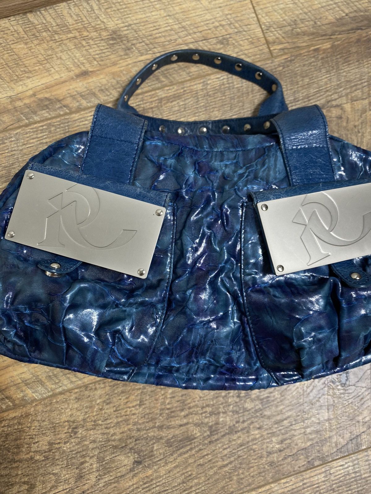 Other Ripani Made in Italy Bag. Blue Leather Size ONE SIZE - 6 Thumbnail