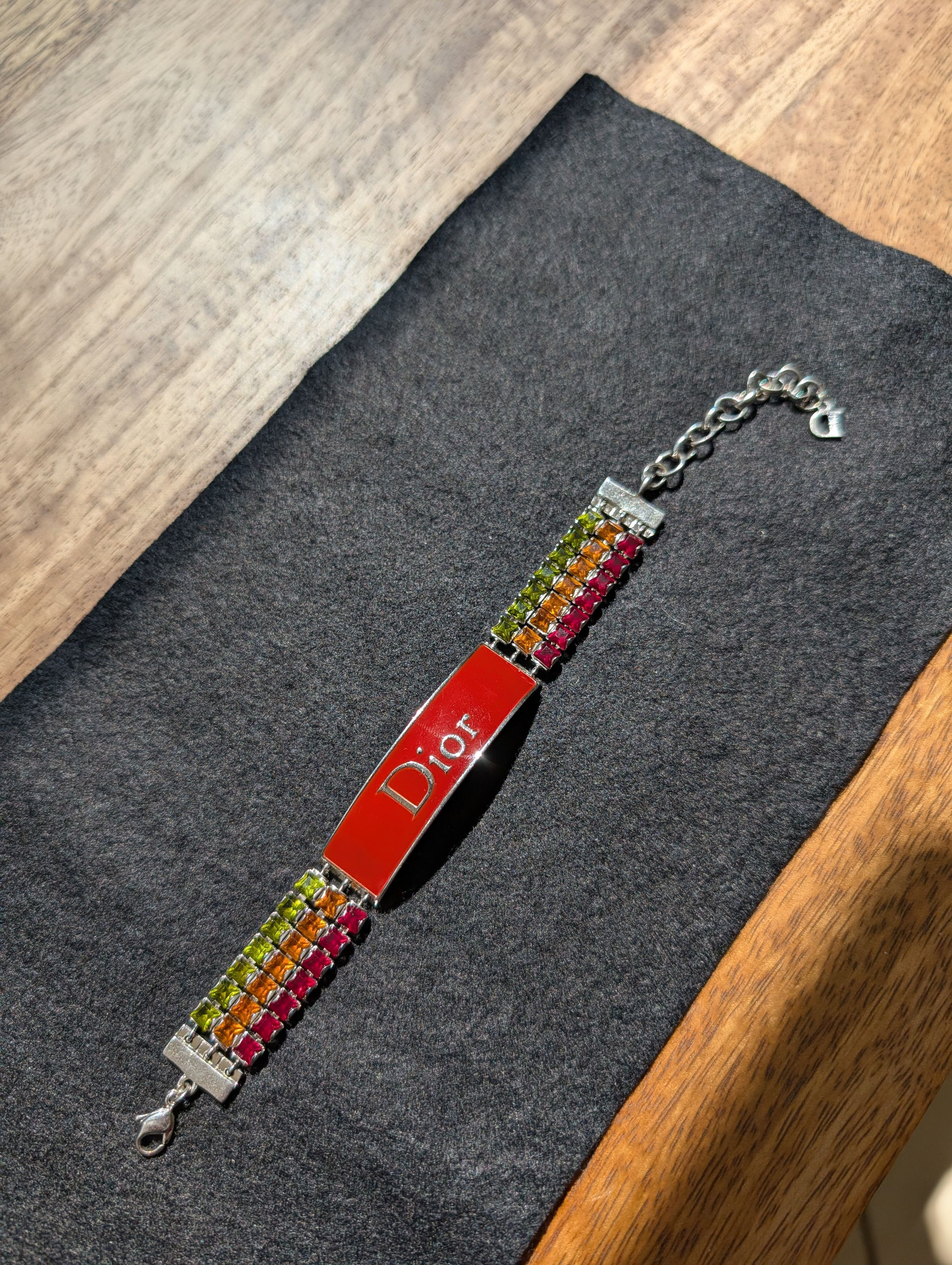 Dior Rasta cristal bracelet