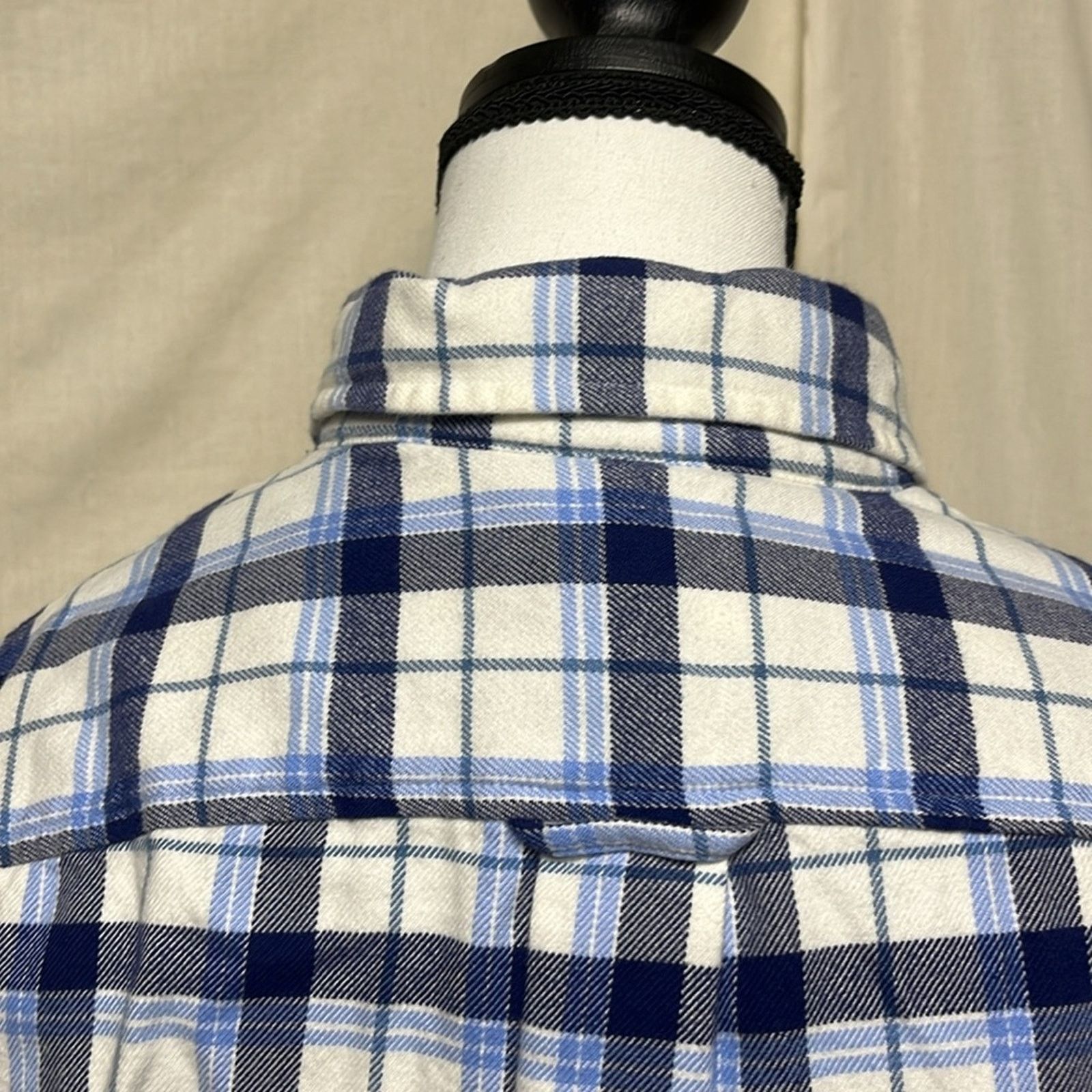 Lands' End Lands End Fannel Size US L / EU 52-54 / 3 - 3 Thumbnail