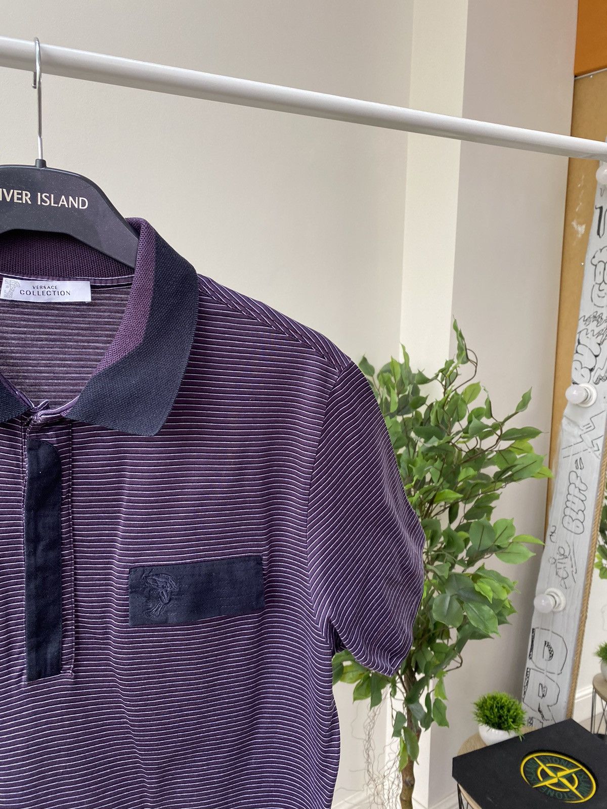 Designer × Versace × Vintage Vintage Versace Collection Polo tee Size US M / EU 48-50 / 2 - 7 Thumbnail