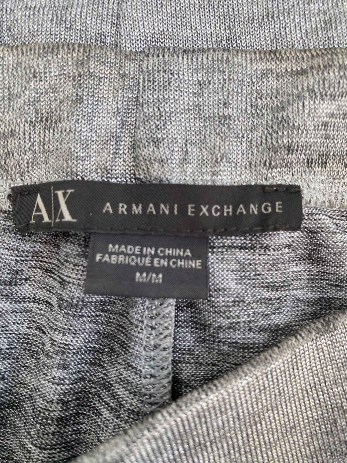 Armani Exchange vintage Armani Exchange metallic coated mini skirt in silver Size 28" / US 6 / IT 42 - 6 Thumbnail