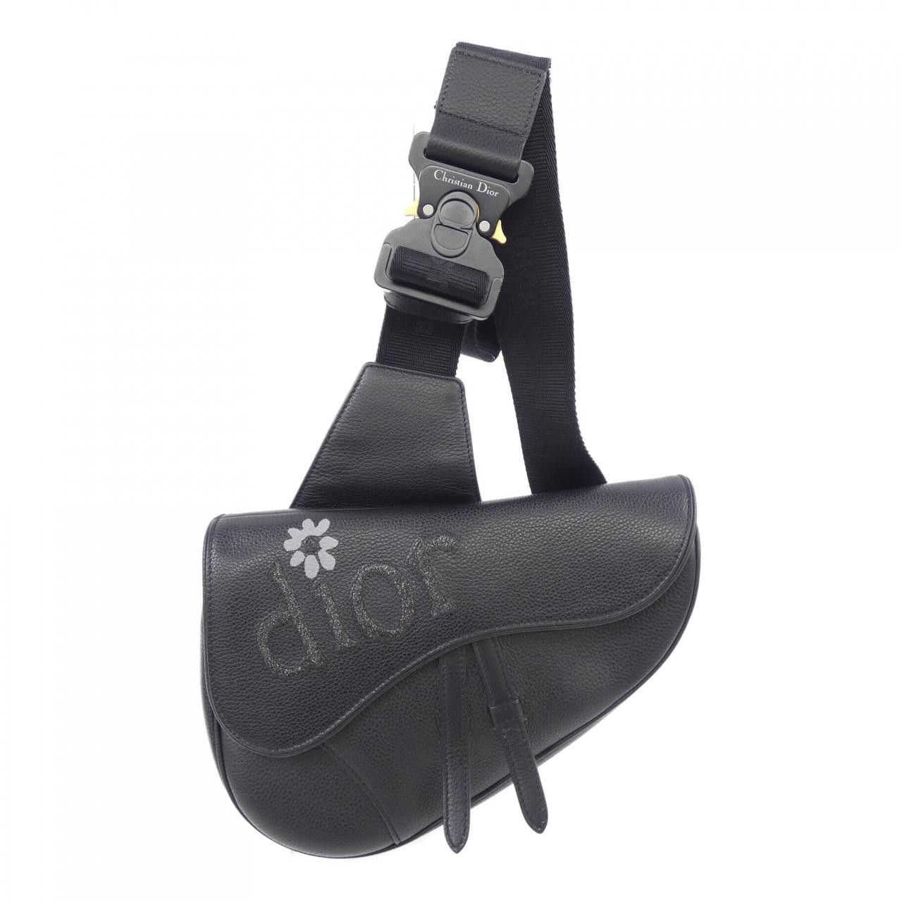 Dior Dior Dior DIOR BY ERL SADDLE Bag Leather Crossbody Bag 1ADPO093SER DUTY FREE for USA Size ONE SIZE - 1 Thumbnail
