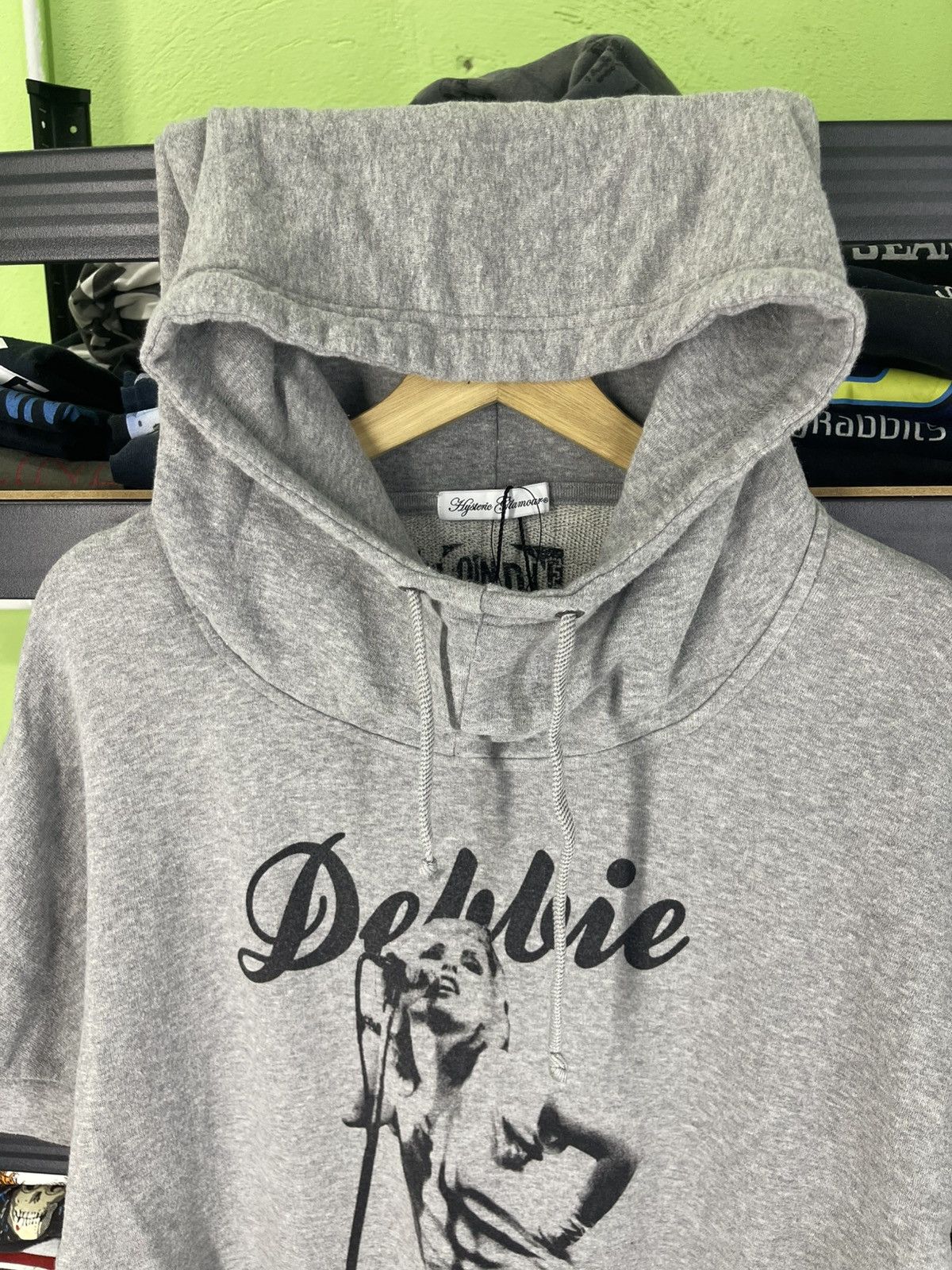 Hysteric Glamour Hysteric Glamour Blondie Debbie Hoodie Dress Grey Free Size Size ONE SIZE - 4 Thumbnail