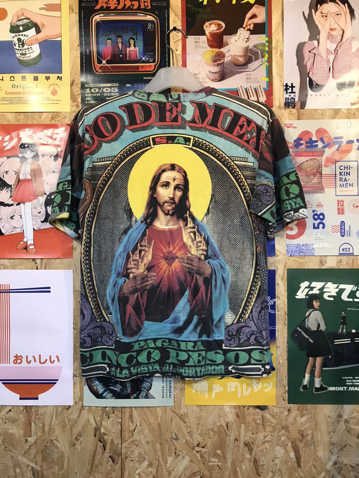 Other Cowboy & Angels Art Jesus Tee Shirt Size US M / EU 48-50 / 2 - 5 Thumbnail